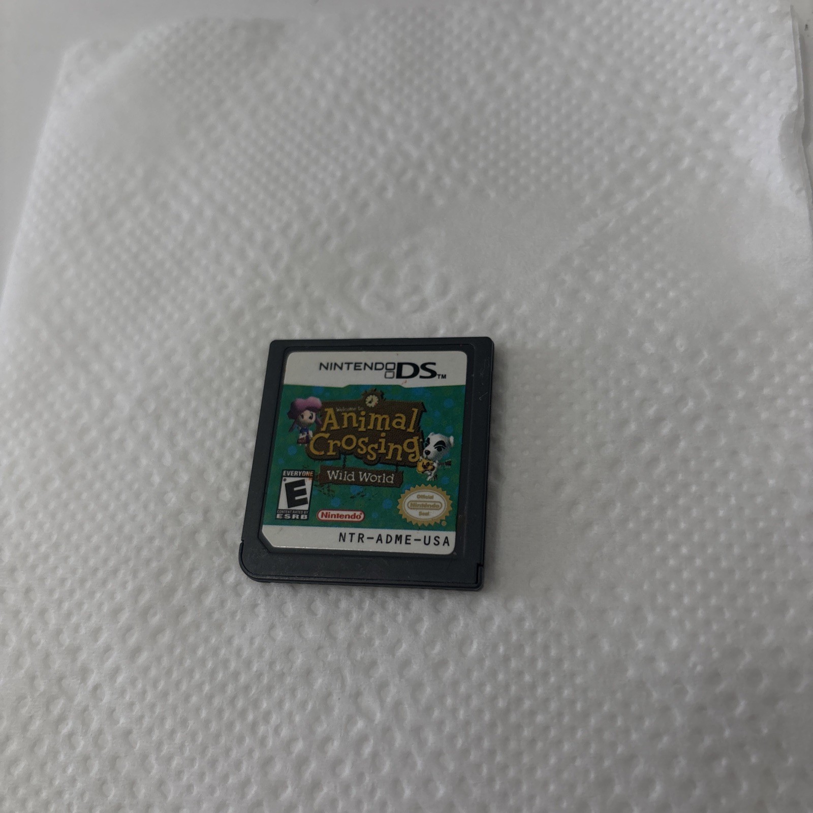 Animal Crossing Wild World – Nintendo DS Cartridge Only Tested Works