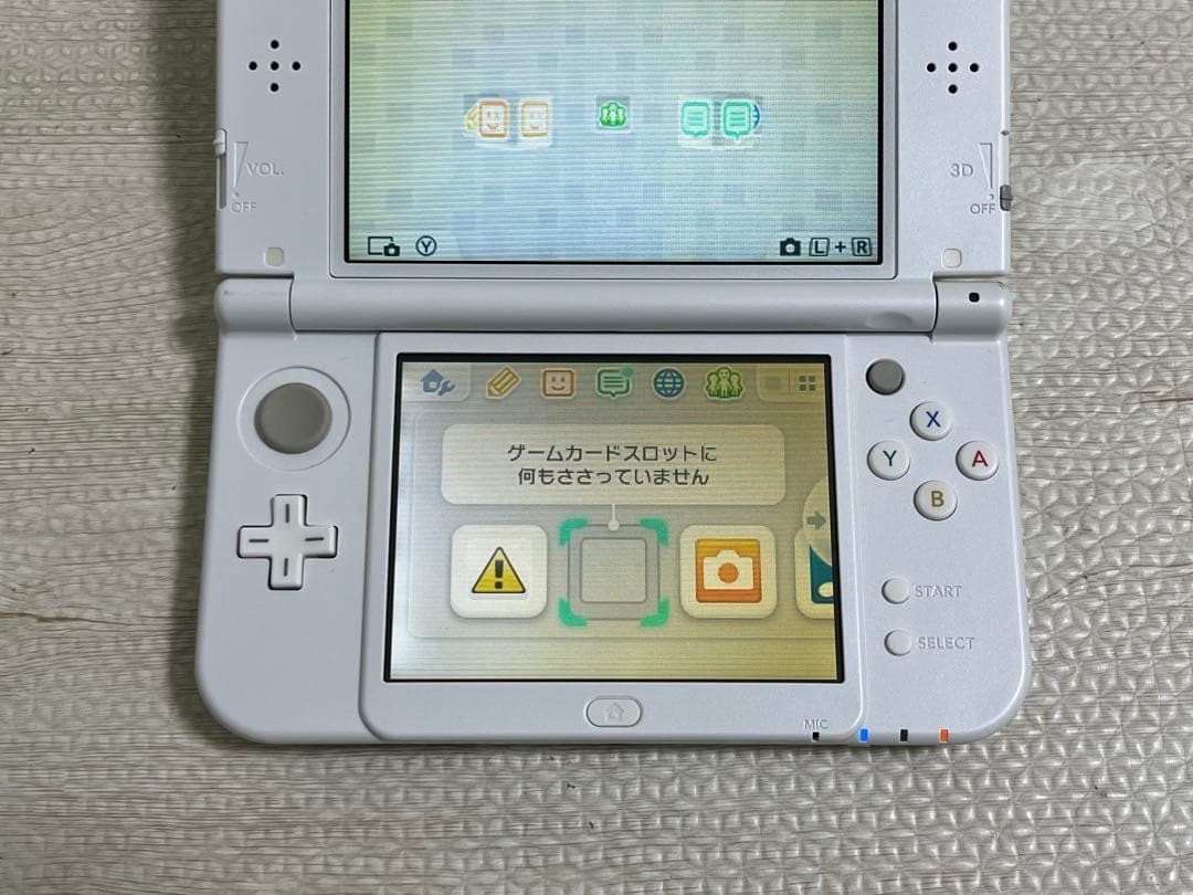 New Nintendo 3DS XL LL Pearl White Console from japan USED