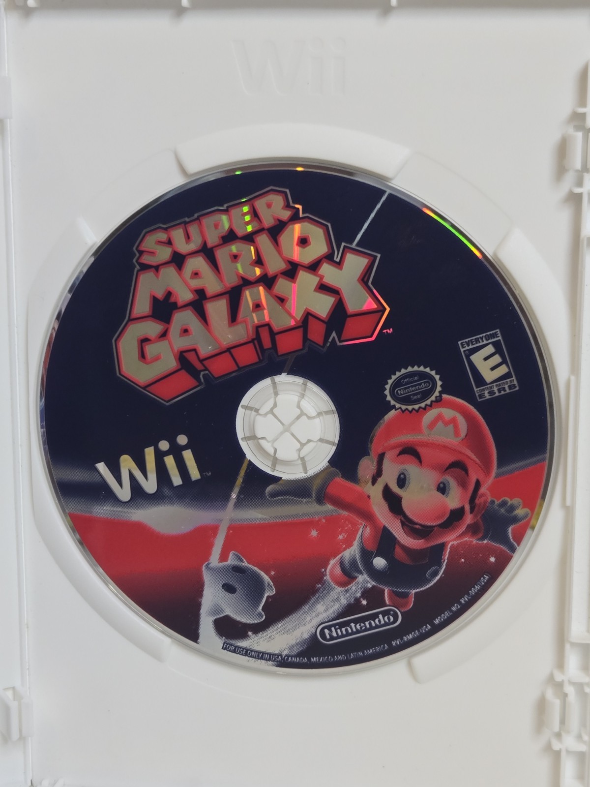 Super Mario Galaxy (Nintendo Wii, 2007) Complete W/Manual Tested Works
