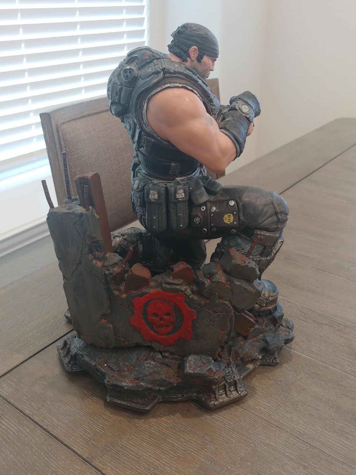 Gears of War 3 Marcus Fenix Collectors Figure Limited Edition Statue Epic Games