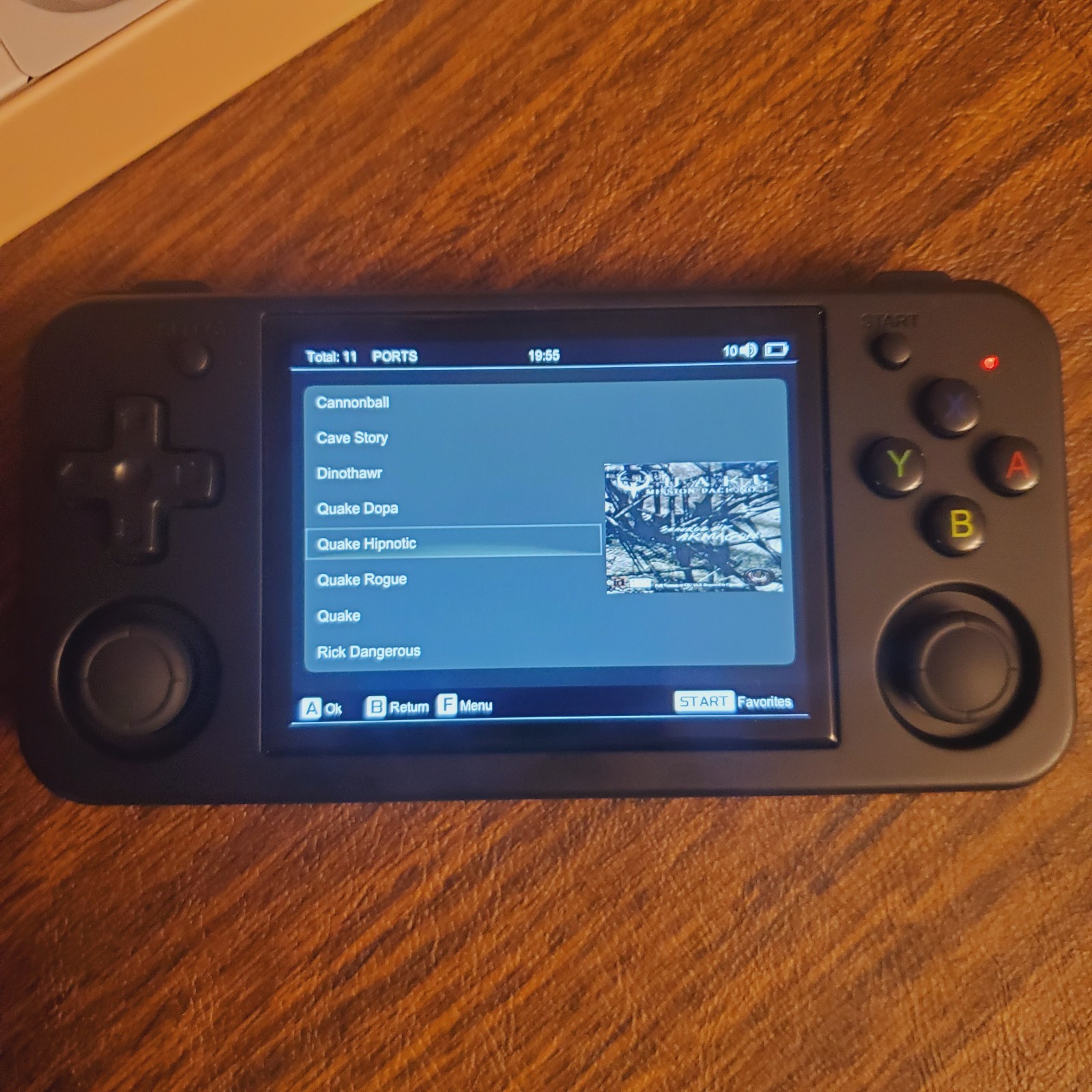 RG35XX H Anbernic Retro Handheld Game Console ROCKNIX 32G+128G & Stock Os 64g