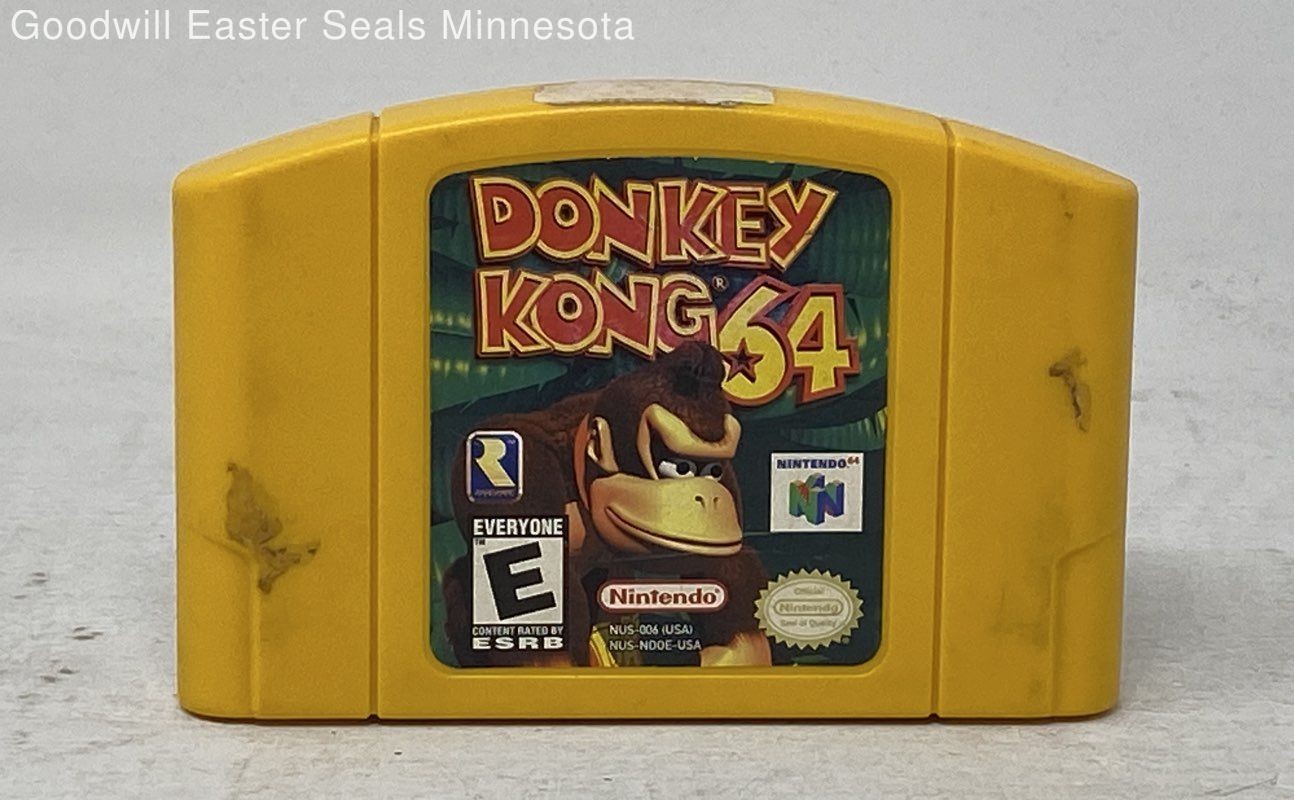Donkey Kong 64 Video Game Cartridge for Nintendo 64 – Tested
