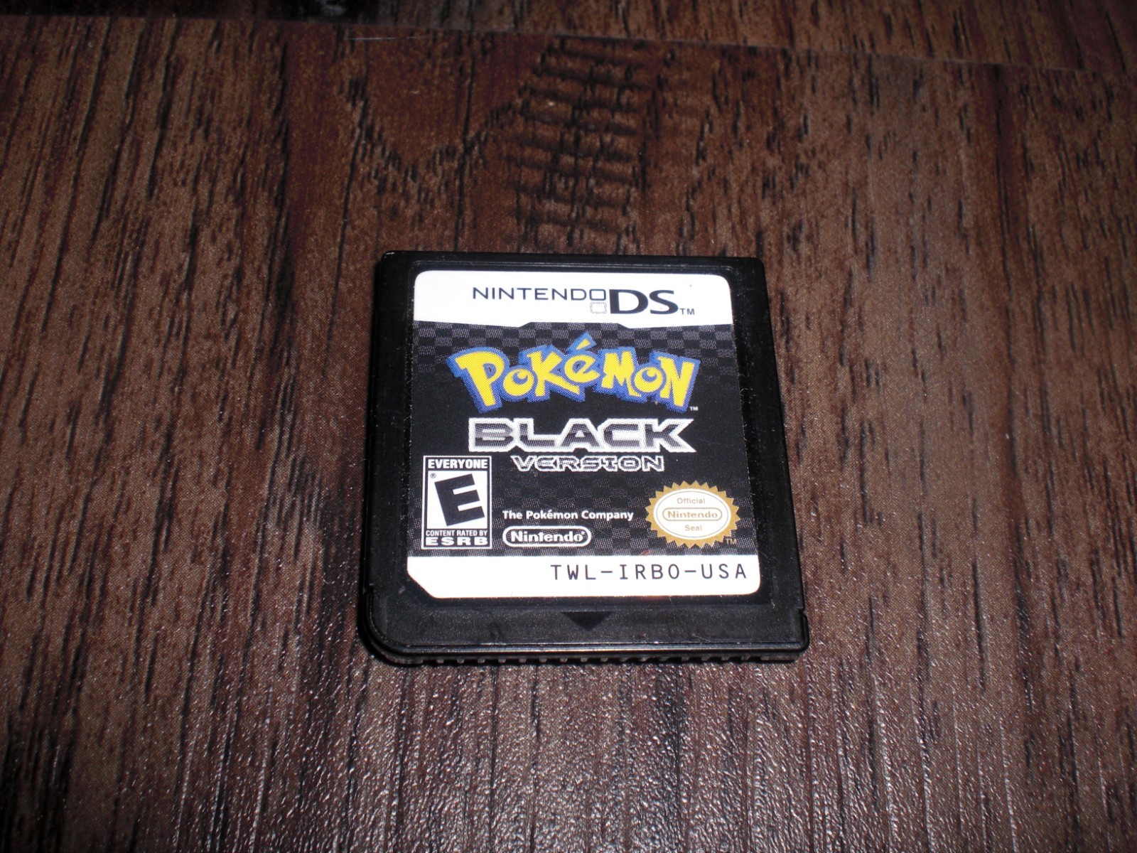 Pokemon Black 1 Version AUTHENTIC GENUINE Game Nintendo DS DSi 3DS 2DS XL TESTED