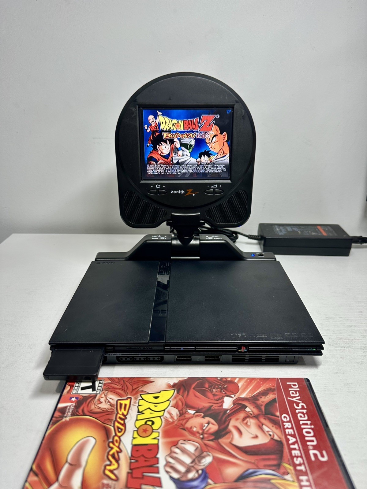 Sony playstation 2 PS2 Slim Zenith Portable LCD Screen Attachment ONLY
