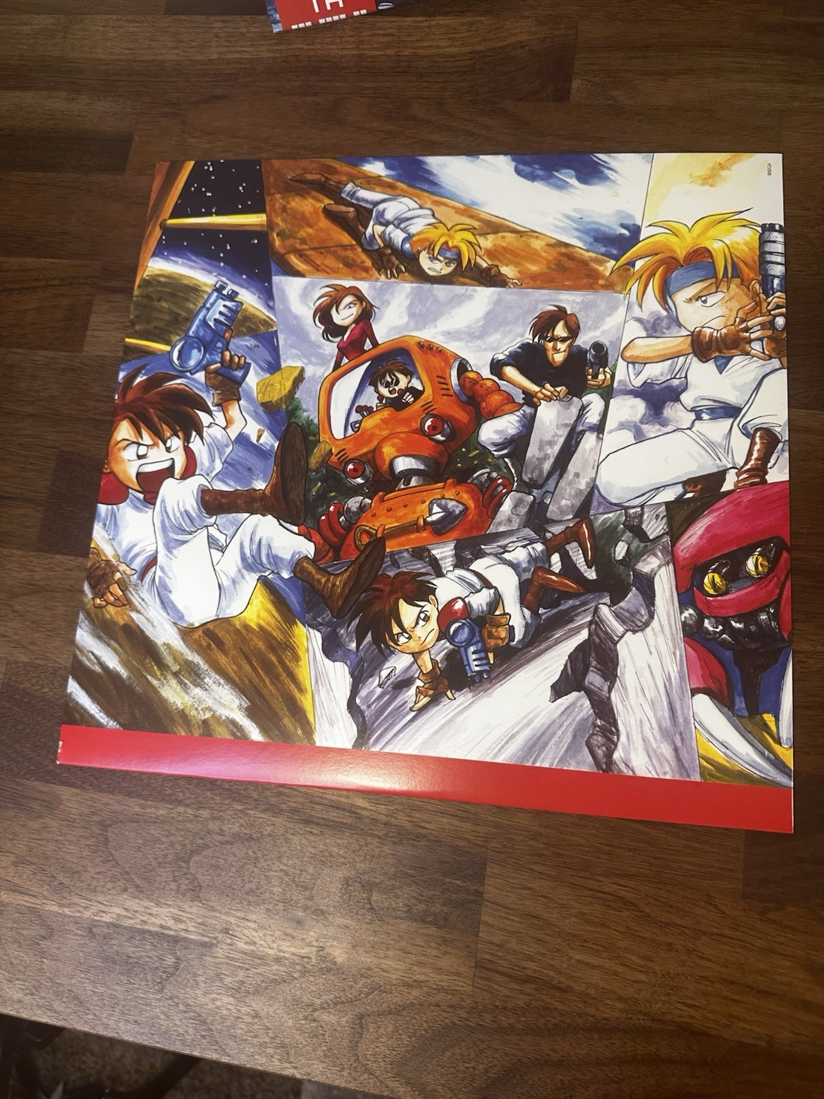 Gunstar Heroes OST Data Discs 011 Red Blue Split 2LP 45RPM In Shrink NM Sega