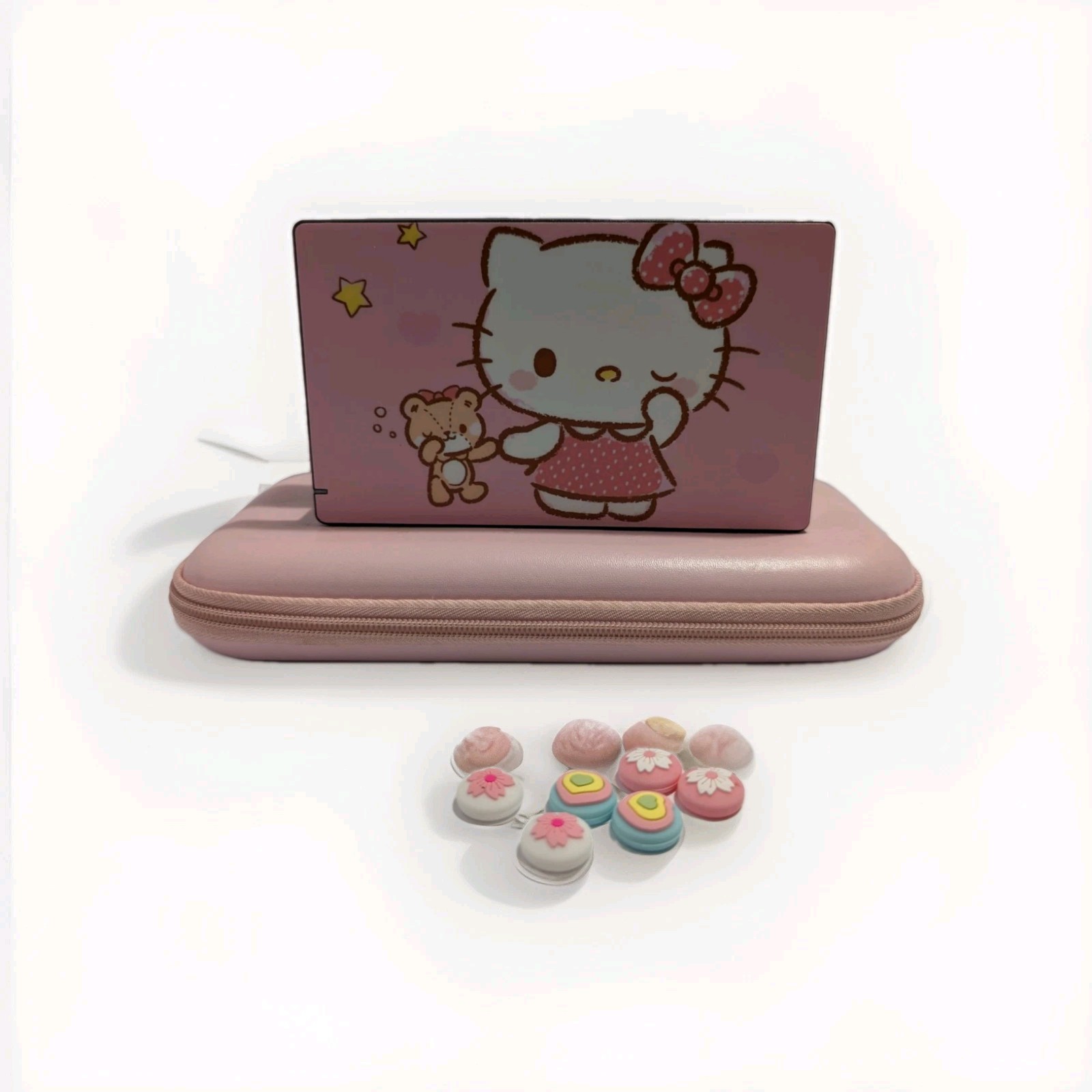 Nintendo Switch Handheld Console w/Joy Con Hello Kitty Themed