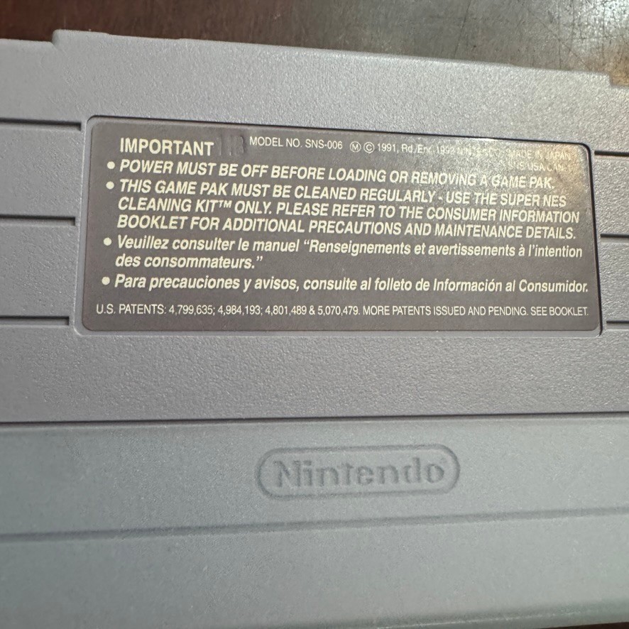 Star Fox Nintendo SNES Super Nintendo Game Cartridge SNS-FO-USA Super FX Chip