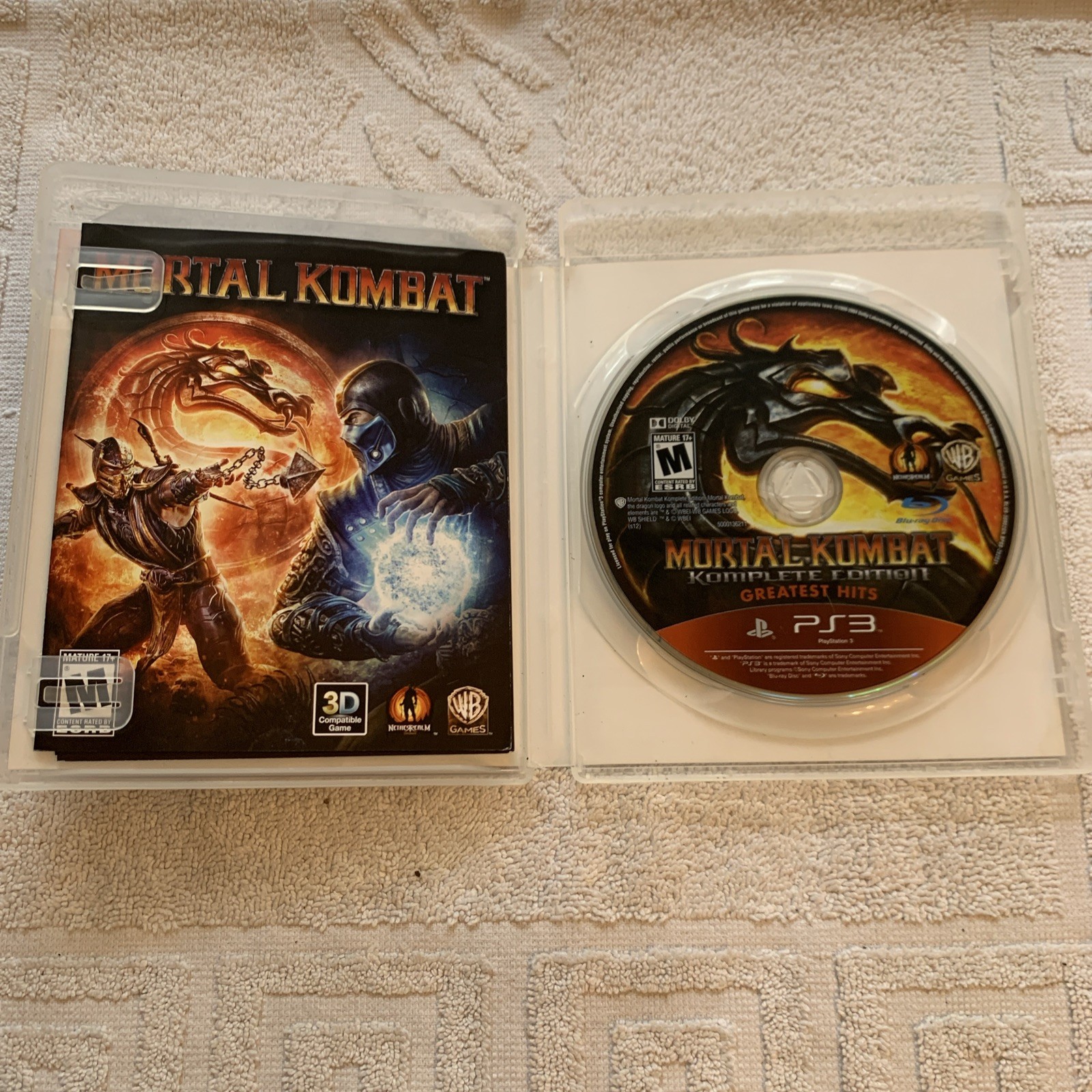 Mortal Kombat — Komplete Edition (Sony PlayStation 3, 2012)