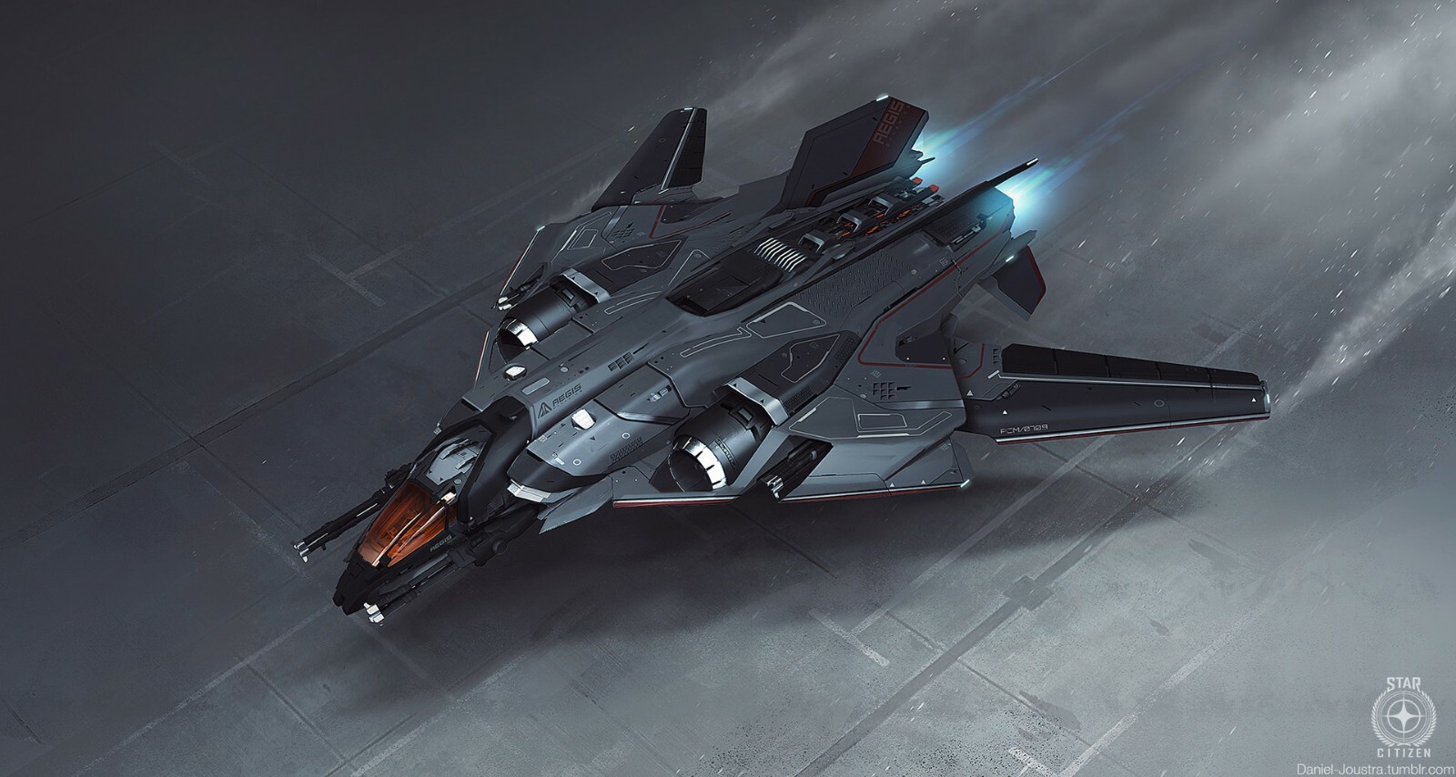 Star Citizen – AEGIS SABRE – LTI – (Lifetime Insurance)
