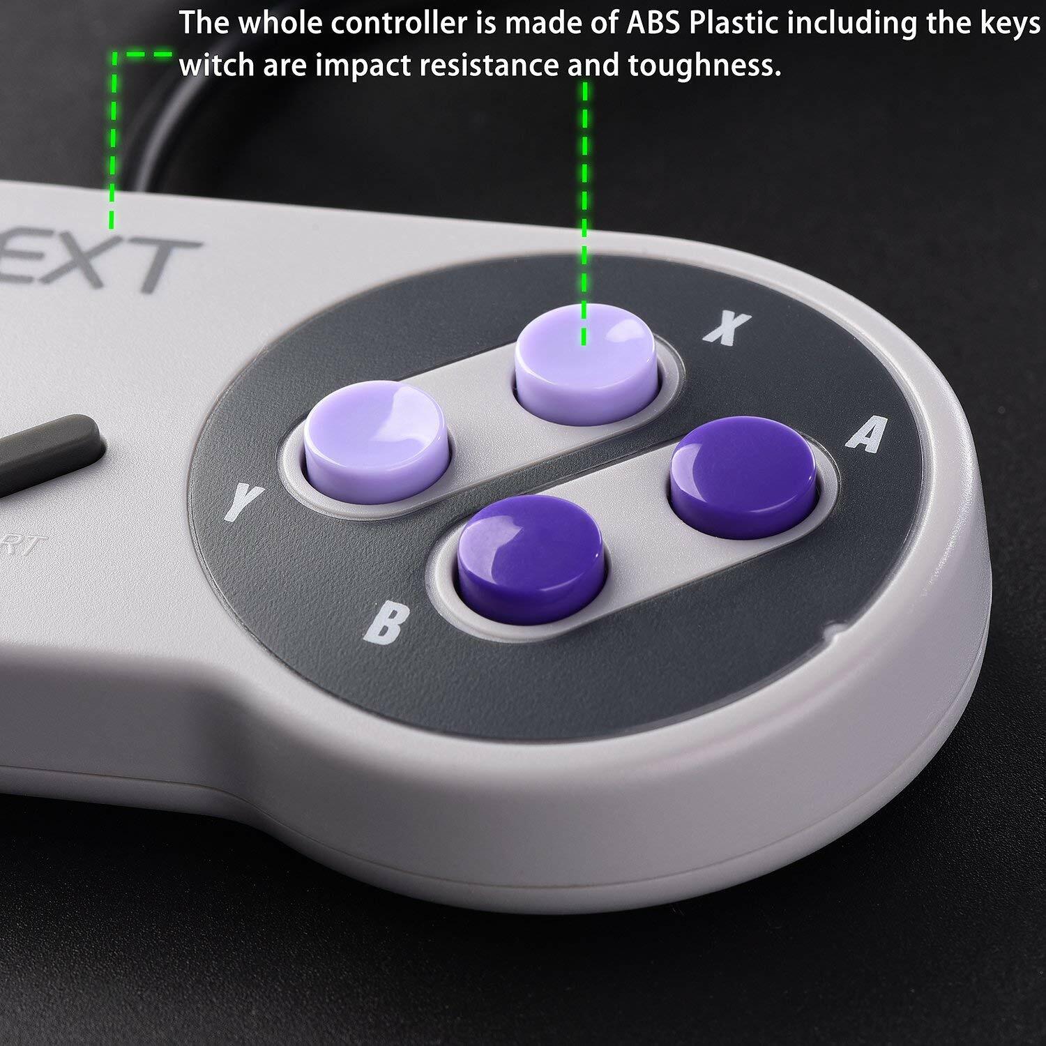 Classic Pro Gamepad SNES NES USB Controller For PC / Mac & Wii / Wii U