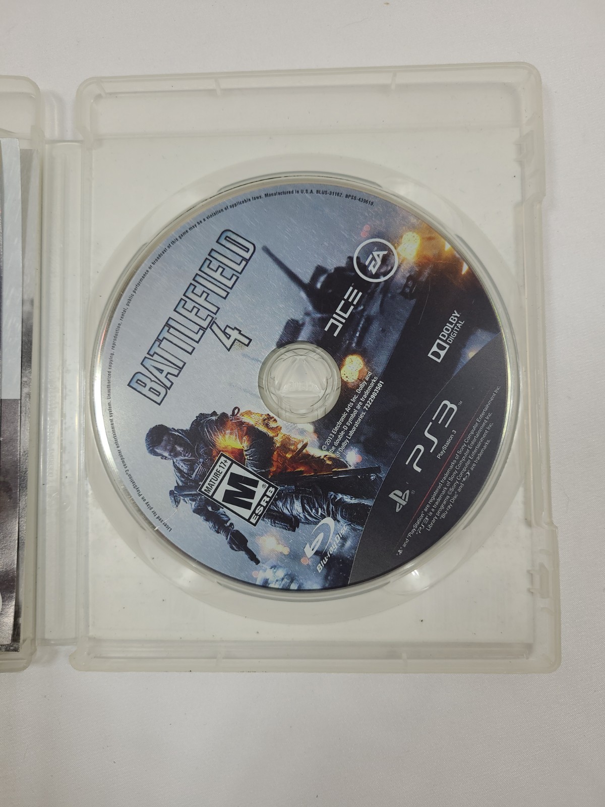 Battlefield 4 Sony PlayStation 3 PS3 Complete Tested Free Shipping.