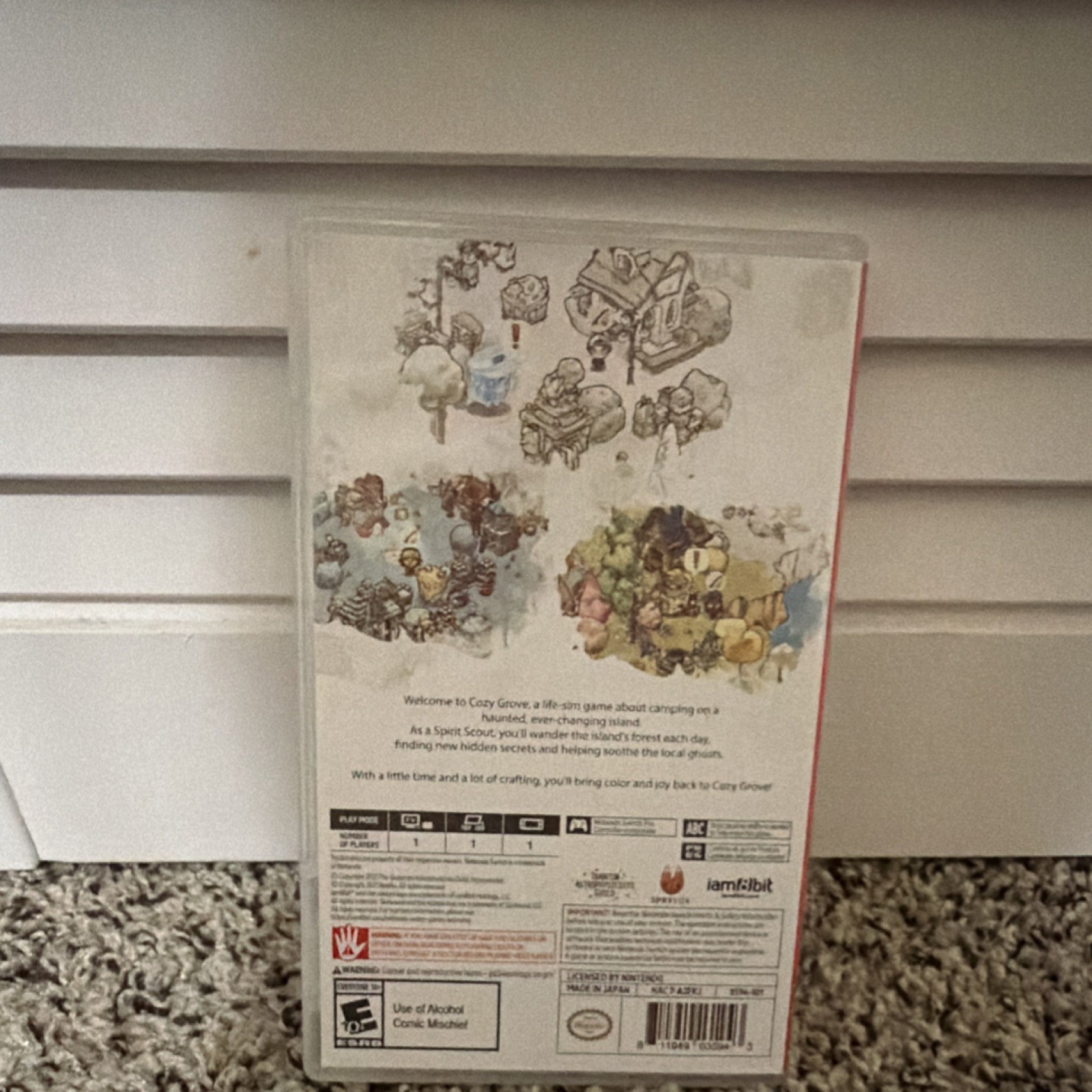 iam8bit Cozy Grove Nintendo Switch Life Simulation E10+ NTSC-U/C 2021 Manual