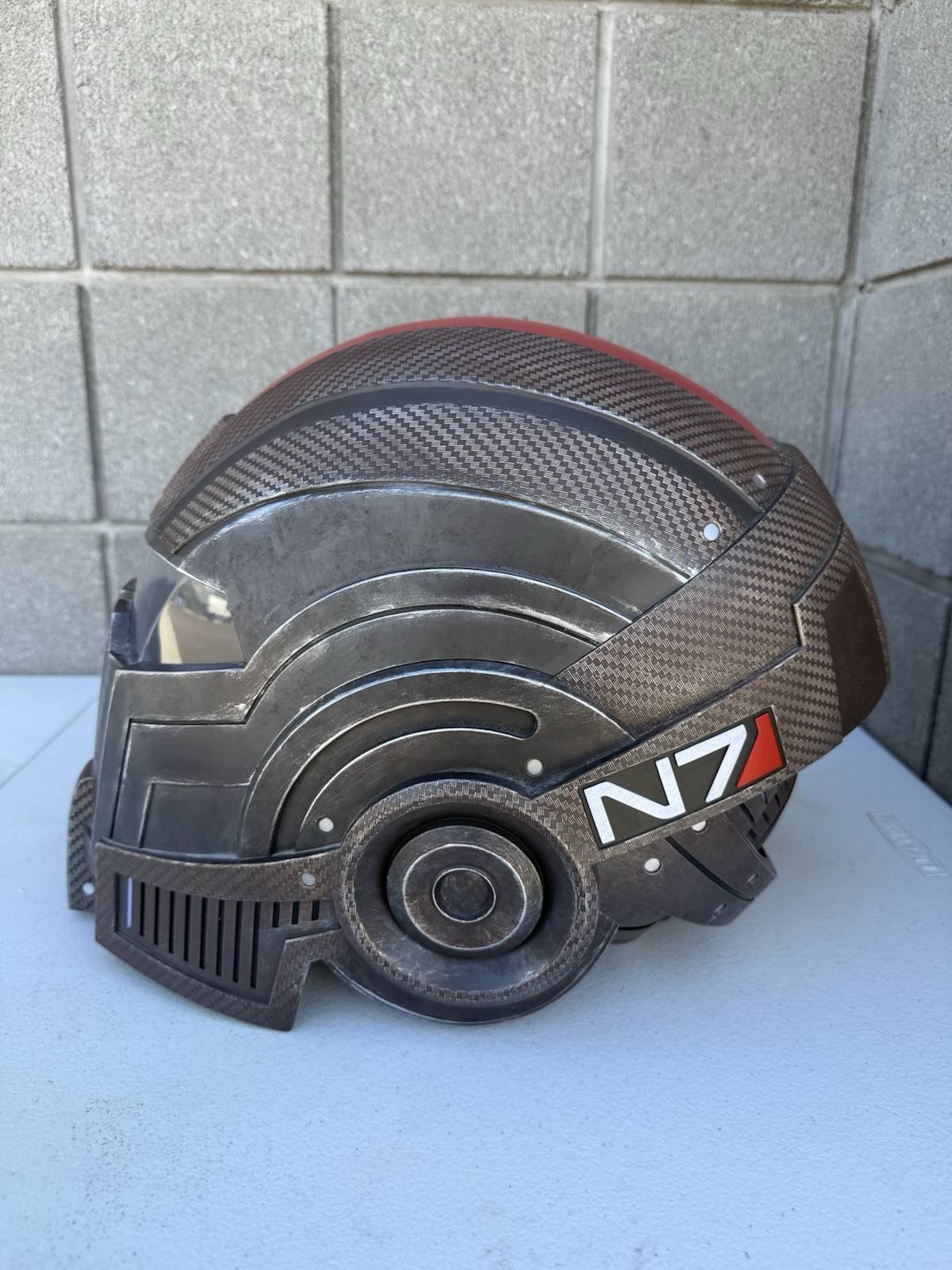 MASS EFFECT LEGENDARY CACHE N7 Helmet (NO BOX – NO GAME)