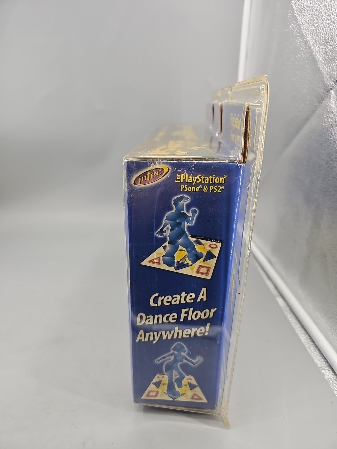 NEW Partial Open Intec Dance Mat for PS2 and PS1 Complete In Box