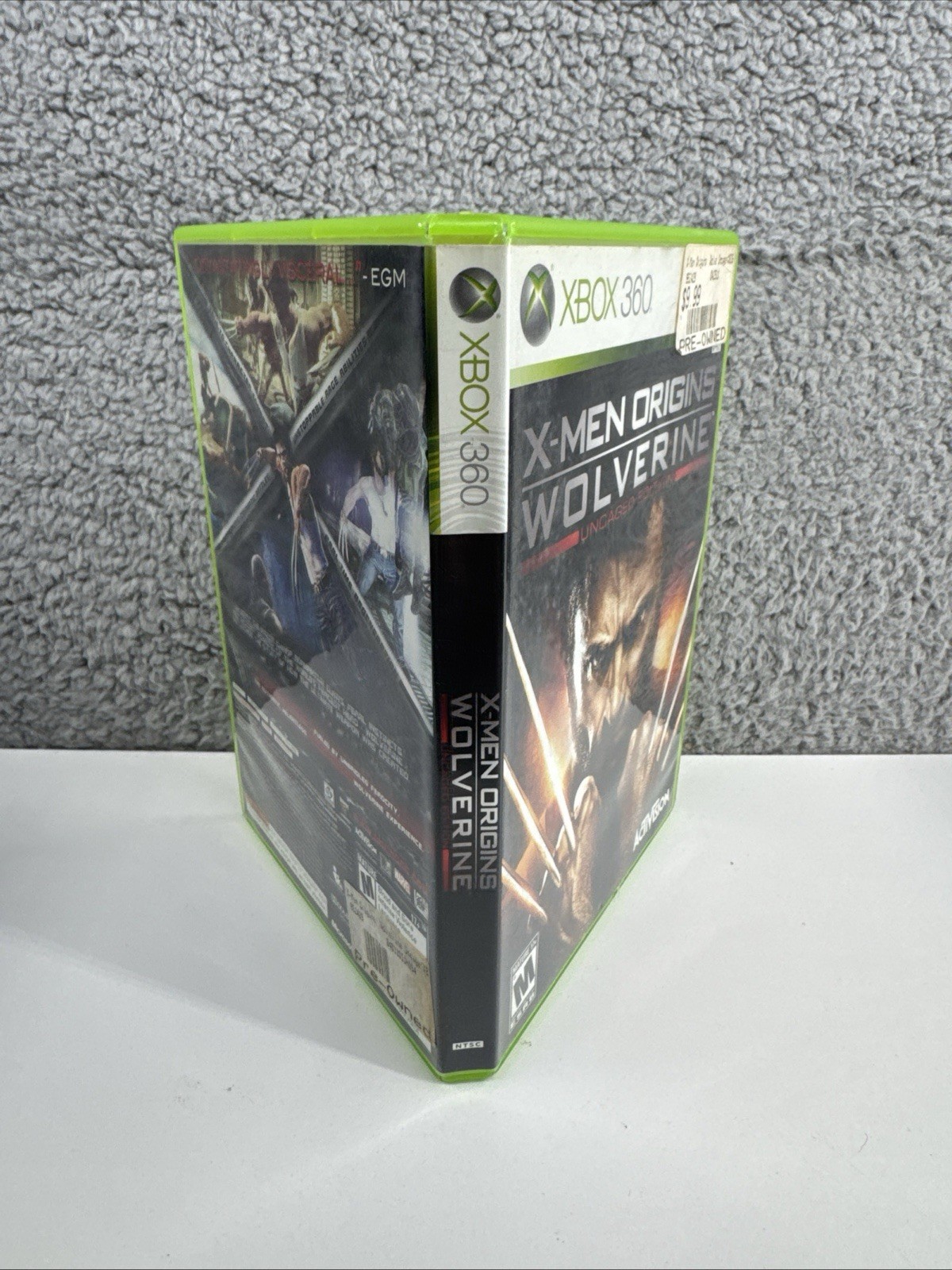 X-Men Origins: Uncaged Edition (Lightly Used, Xbox 360) Tested/Works