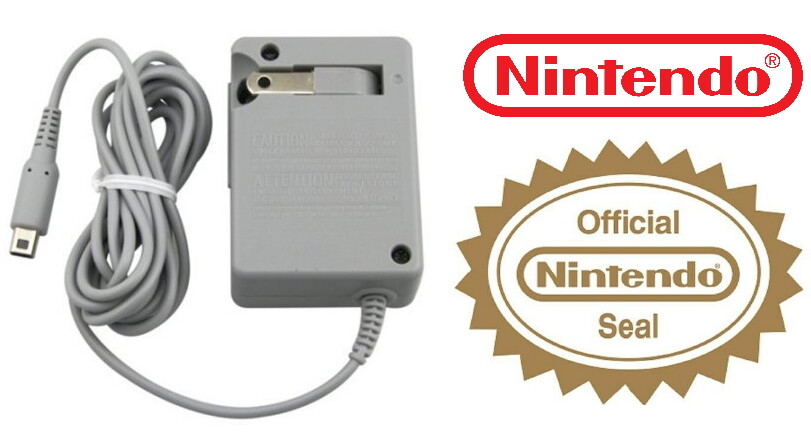 ORIGINAL NINTENDO NDSi/DSi XL/3DS/3DS XL WALL CHARGER/AC ADAPTER NEW, BULK PACK