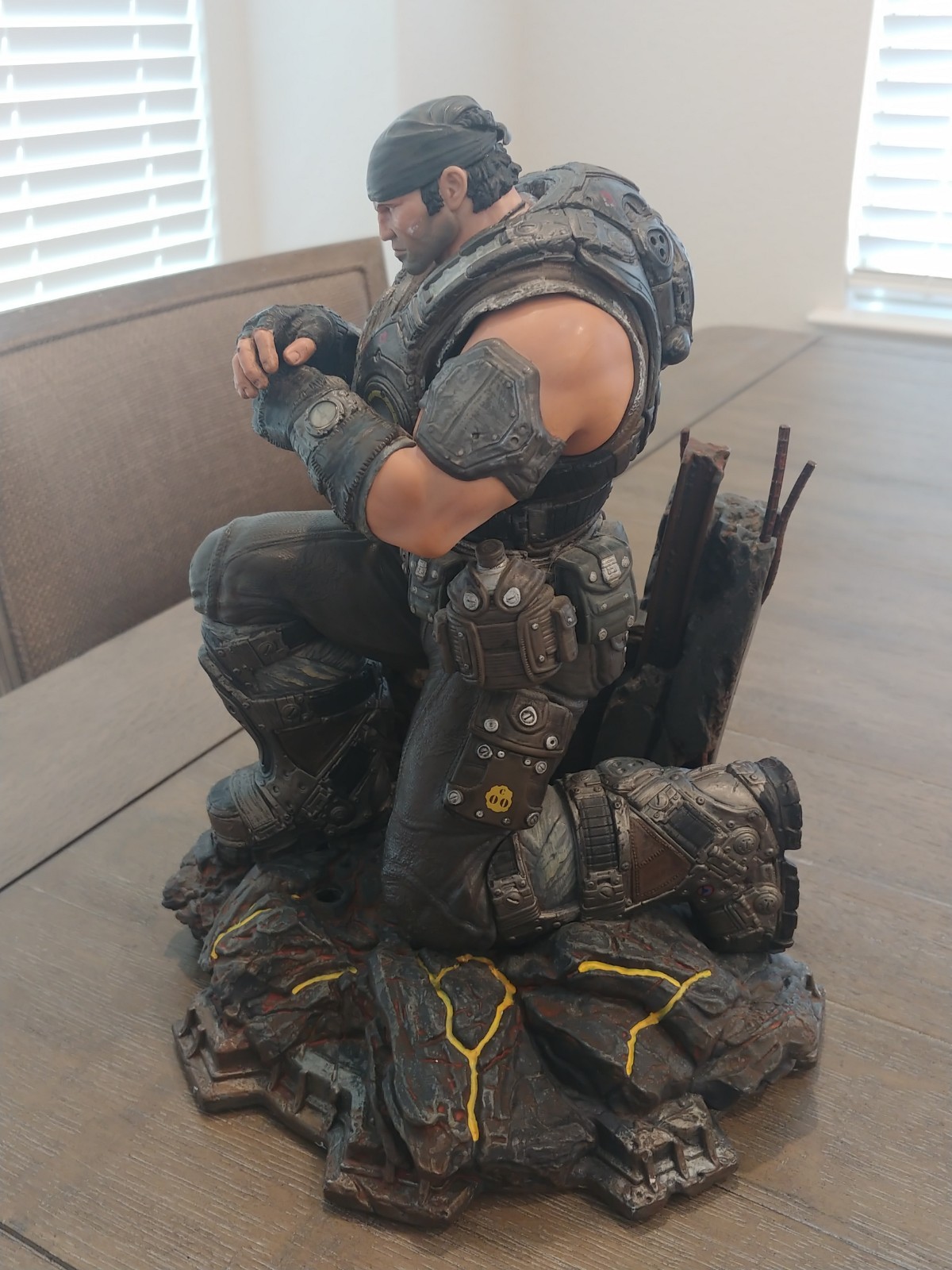 Gears of War 3 Marcus Fenix Collectors Figure Limited Edition Statue Epic Games