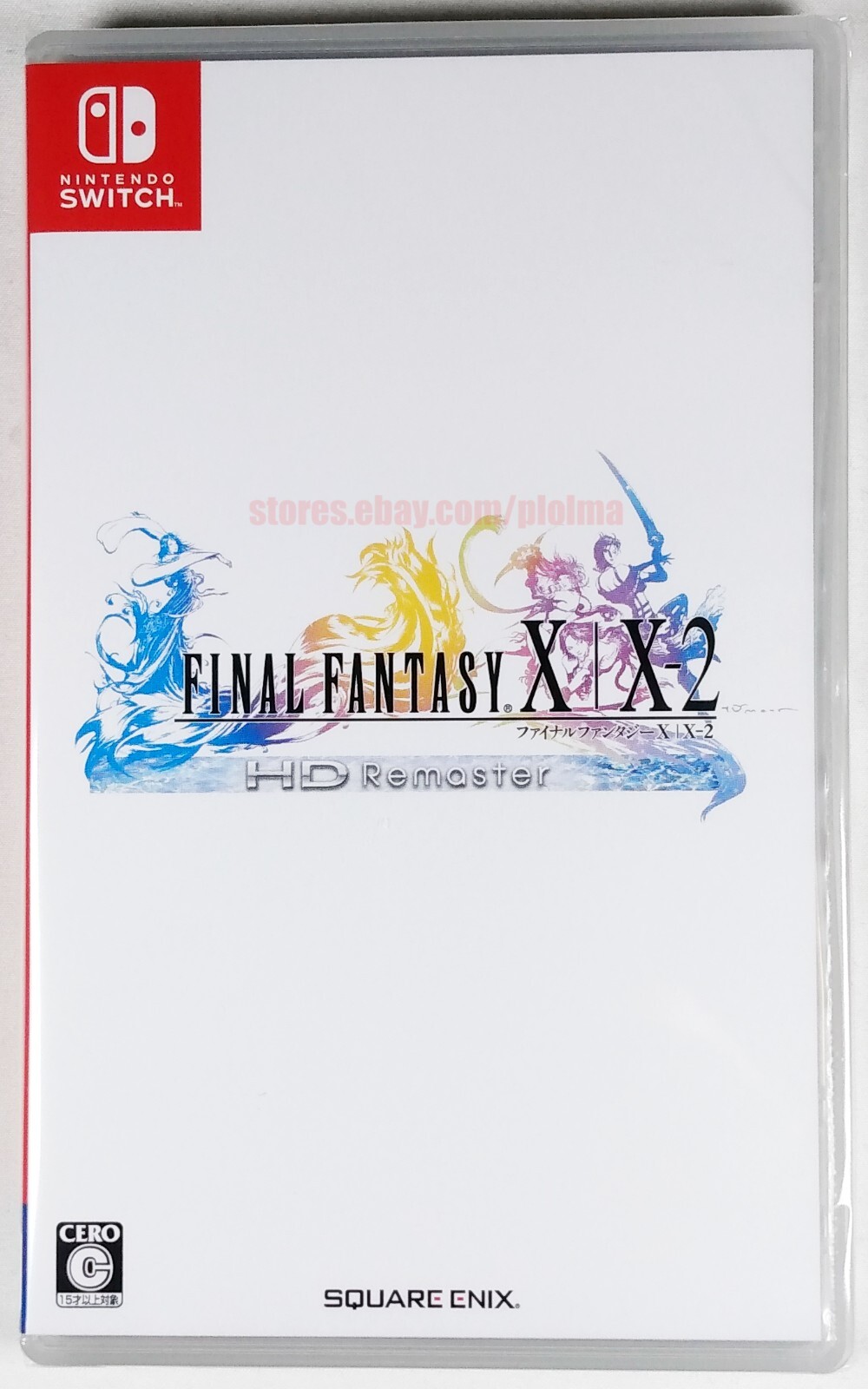 FINAL FANTASY X / X-2 HD REMASTER Nintendo Switch Game (JP) BOTH GAMES ON CART