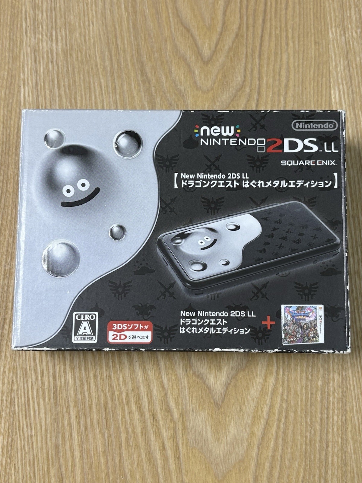 Nintendo 2DS XL LL Dragon Quest Hagure Metal Slime Edition Console Japanese