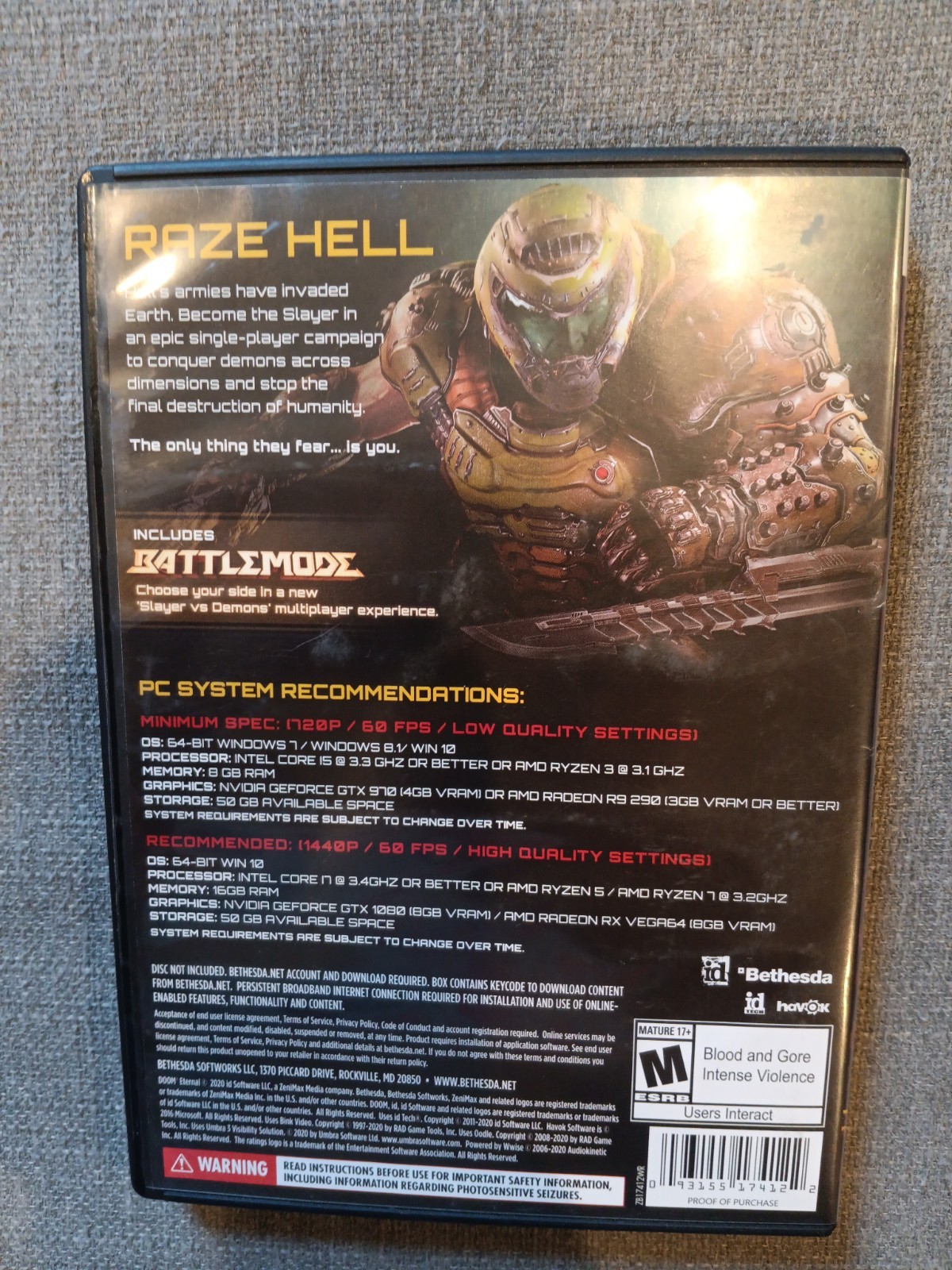 Doom Eternal Pc Steam, Fast Email Delivery. Great Price!!
