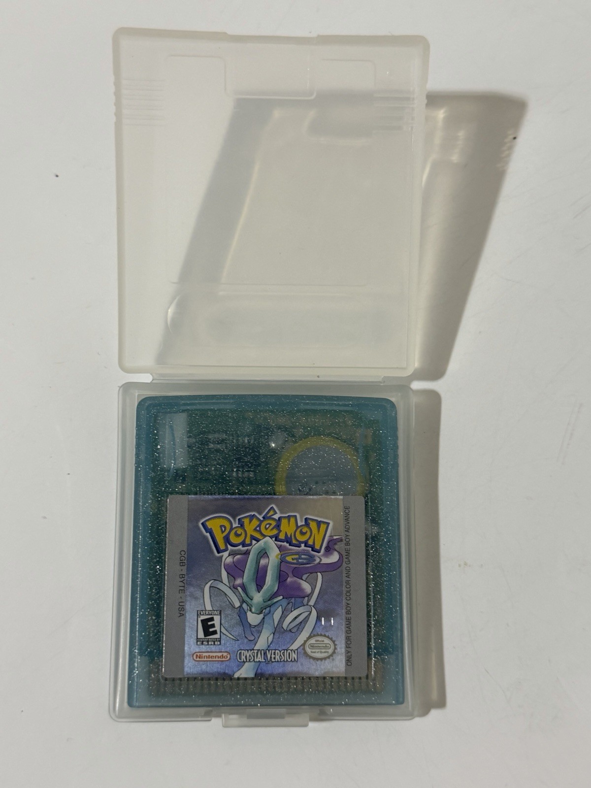 Pokemon Crystal Version (Game Boy Color) Authentic With Case Tested Works