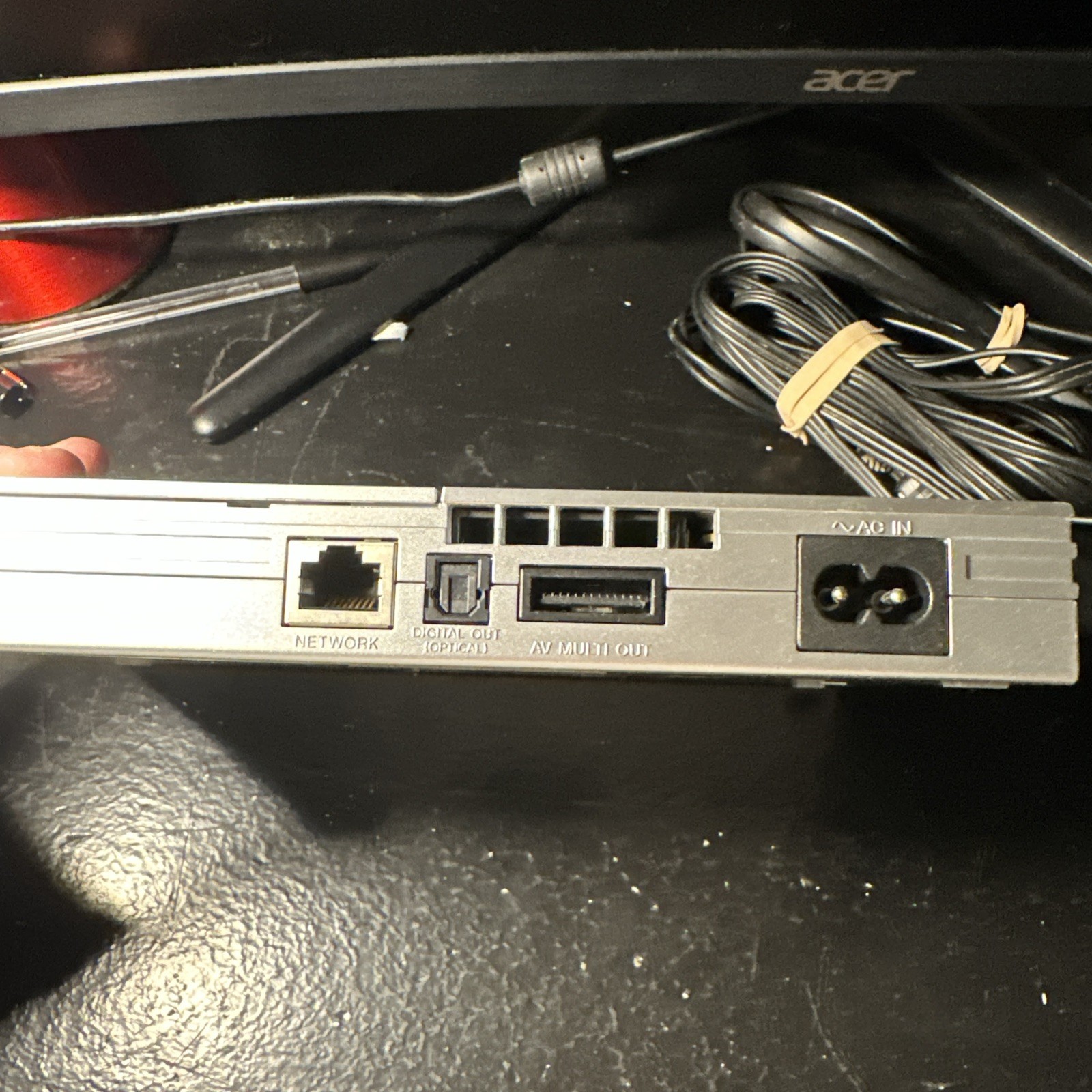 Silver PS2 Slim SCHP-90001 With Silver Controller And Cords Tested