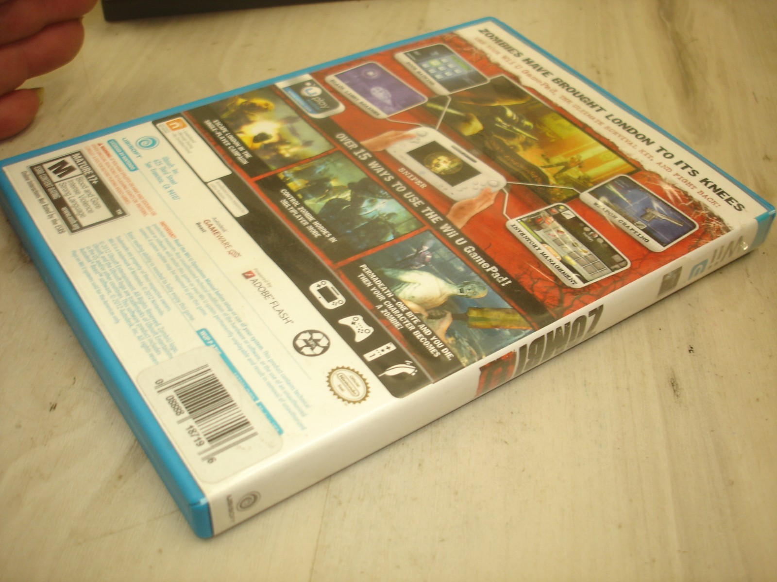 ZombiU (Nintendo Wii U, 2012) – CIB With Manual TESTED