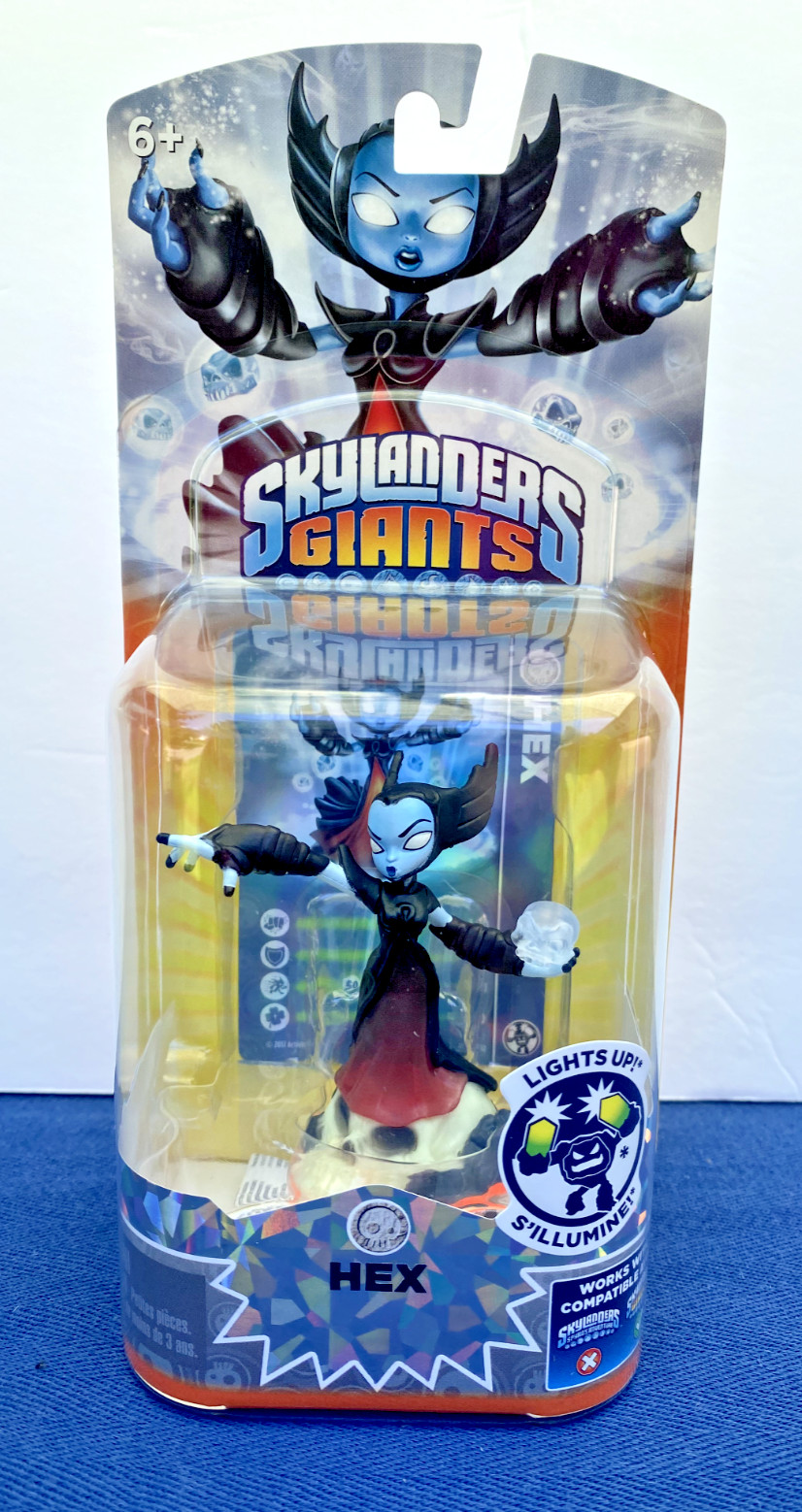 Skylanders Giants – Hex Action Figure – LIGHTS UP ! NEW SEALED Activision