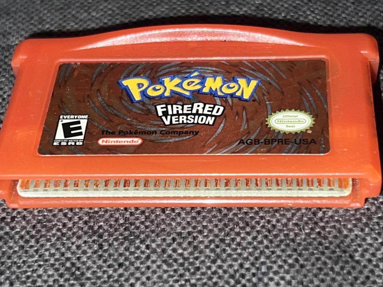 Pokemon Fire Red Nintendo Game Boy Advance GBA Cartridge USA Authentic Tested