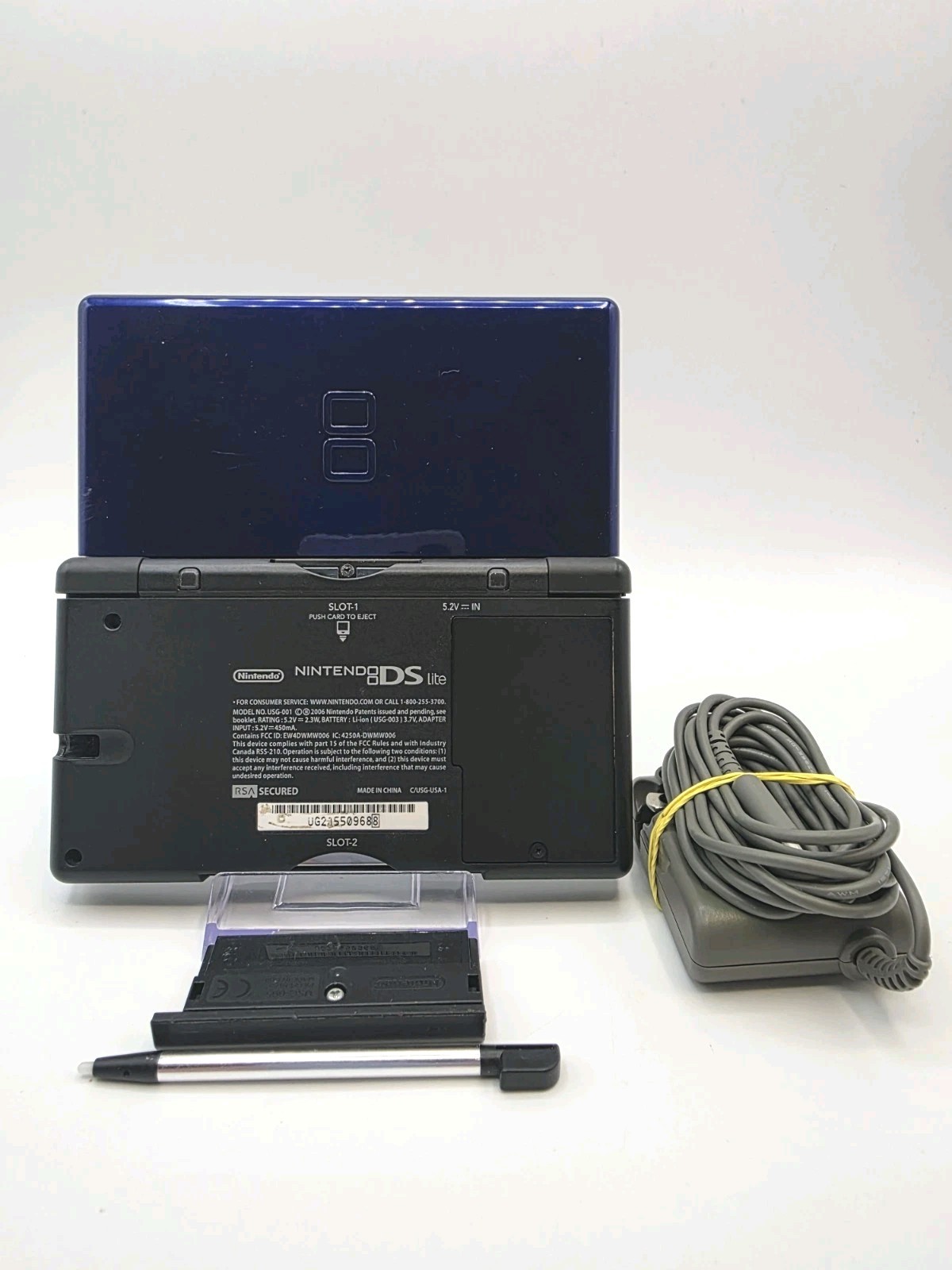 Nintendo DS Lite Cobalt Handheld System – Blue/Black *1 Year Warranty*