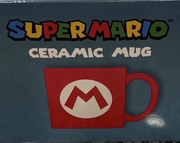 Super Mario | Mario Red Ceramic Coffee Cup/Mug | Nintendo-CultureFly 17 Fl. Oz.