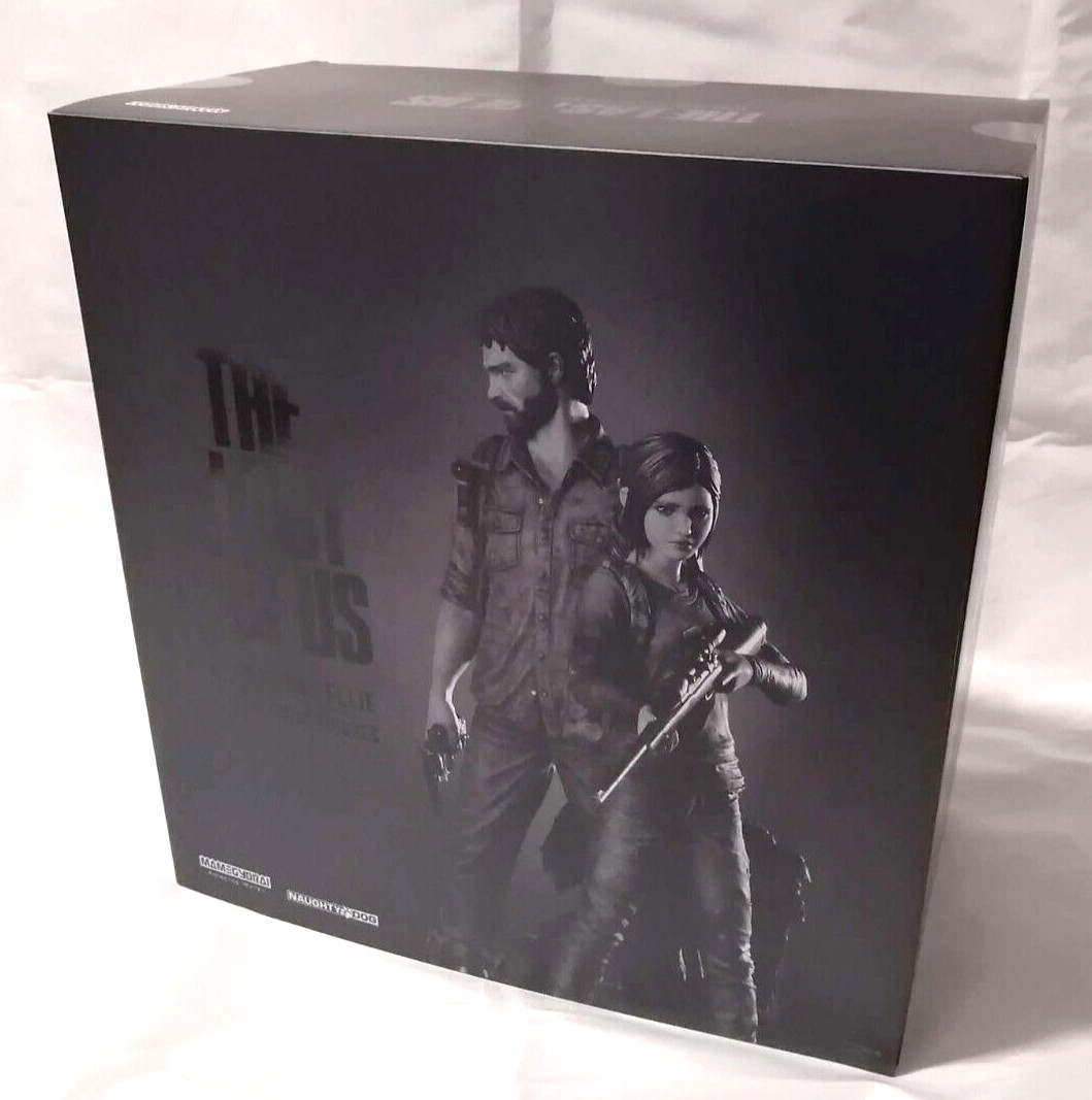 New The Last of Us Game JOEL ELLIE Figure 1/9 Mamegyorai Statue Set Naughty Dog