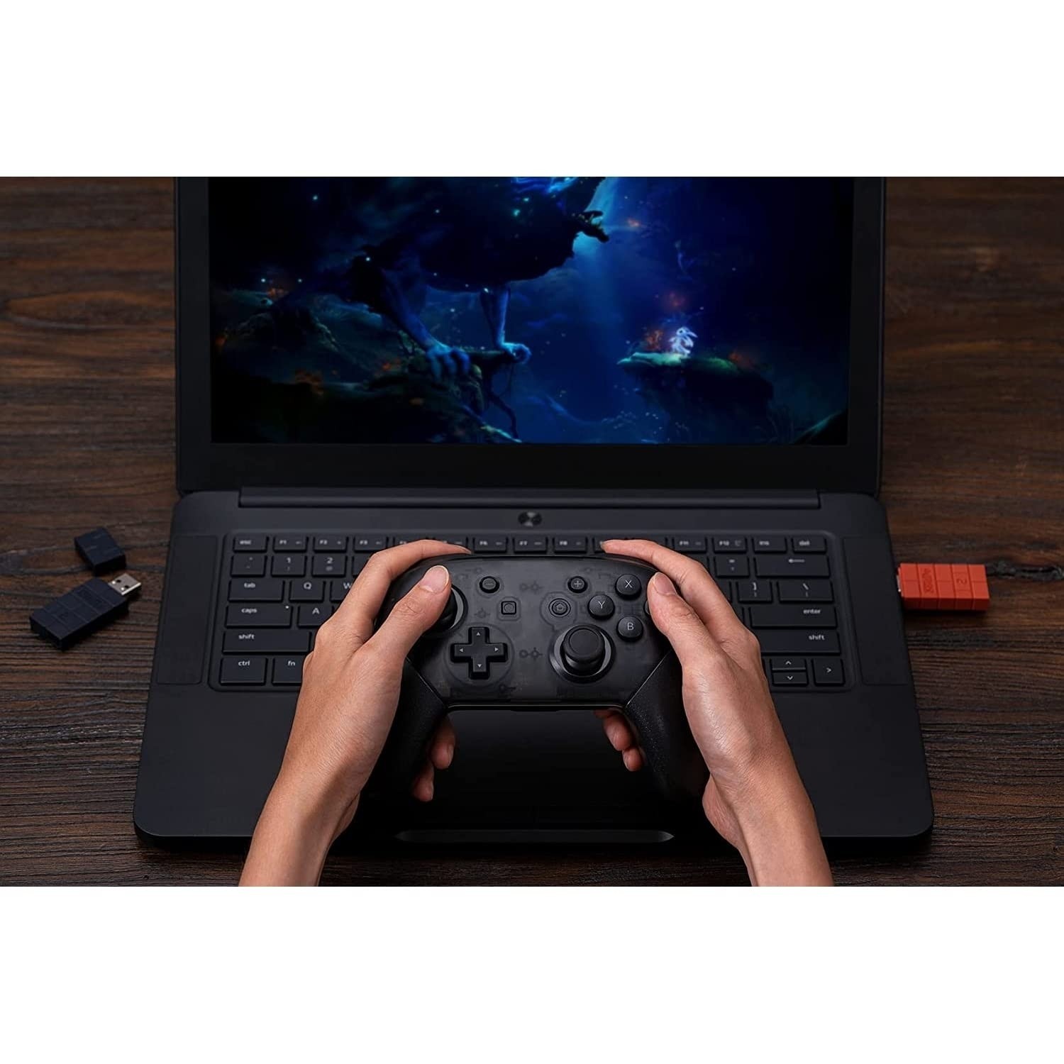 8Bitdo USB Wireless Bluetooth Adapter for Windows Mac Raspberry Pi Switch US