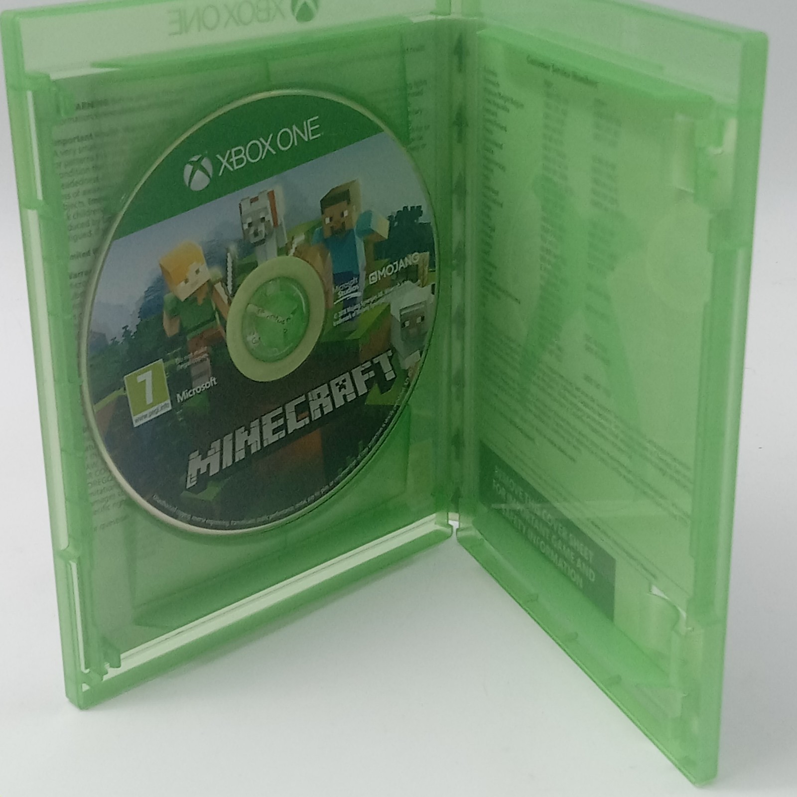 Minecraft Xbox One Edition PAL Region Free No Manual Untested