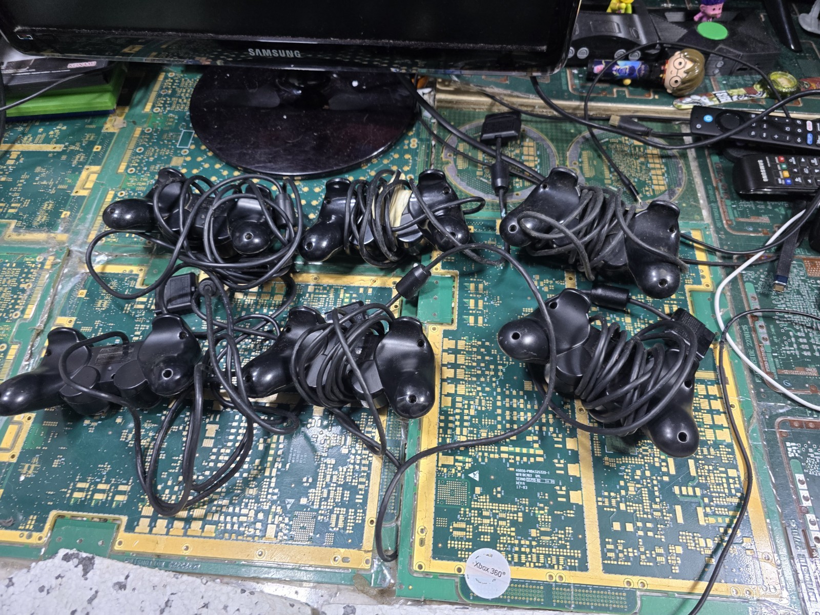 Sony PS2 Original DEFECTIVE DONOR EXACT LOT #3-Controller-CRUDE-DIRT-RUST-PARTS