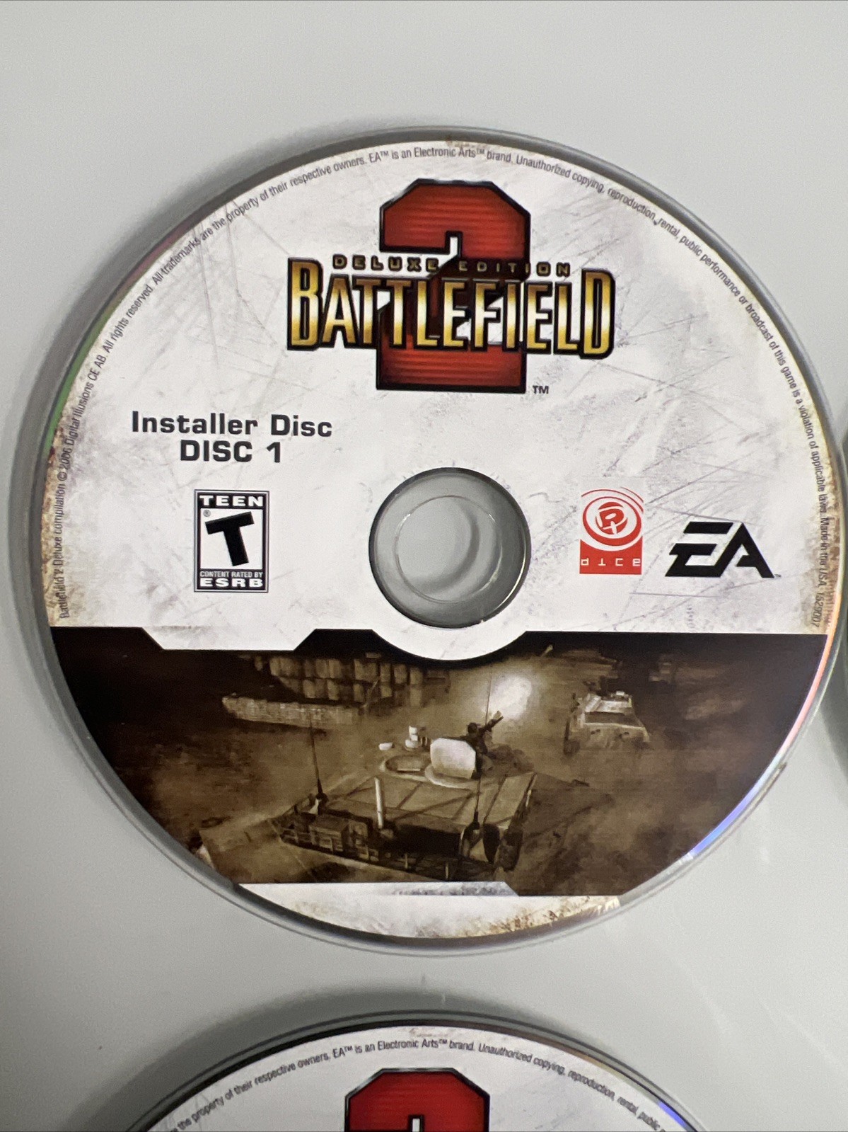 Battlefield 2 Deluxe Edition 5-Disc CD-ROM PC Game 2006 Windows XP Complete