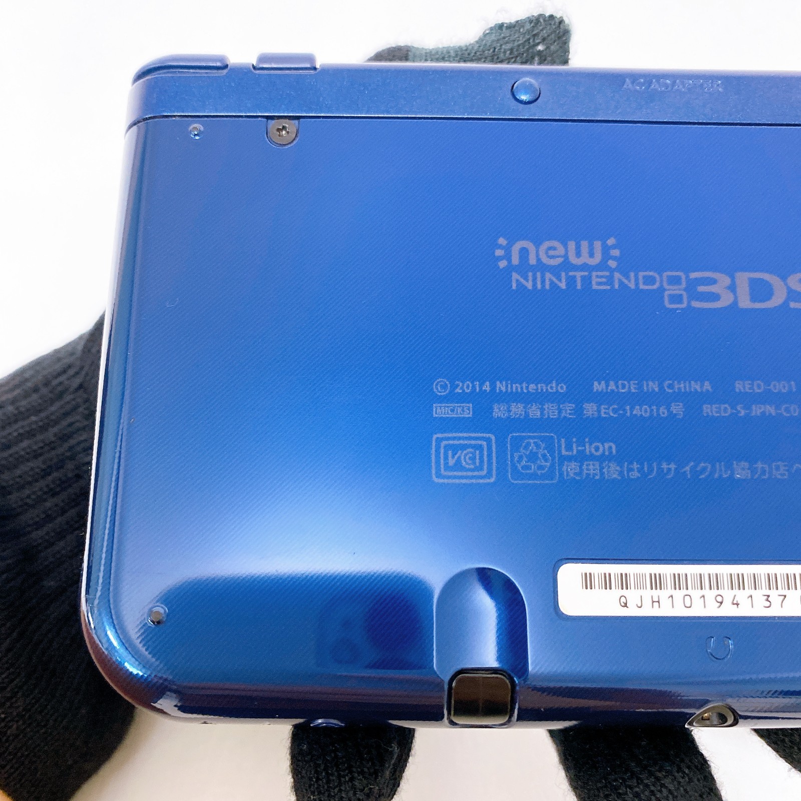【Top IPS】New Nintendo 3DS LL XL Metallic Blue Console Stylus Japan Tested Rank A