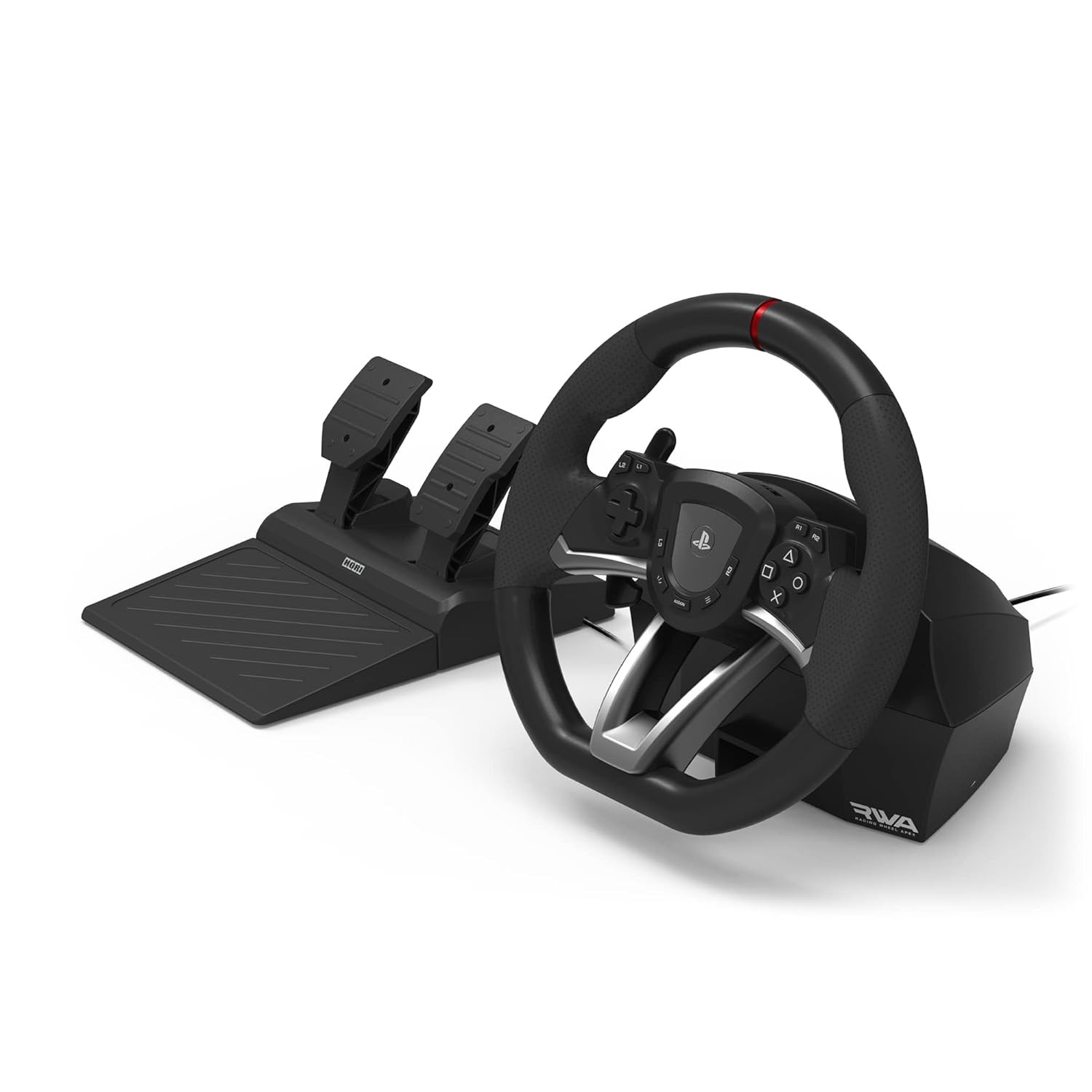 PlayStation Racing Wheel Pedals for PC PS4 PS5 Steering Controls Video Game Play