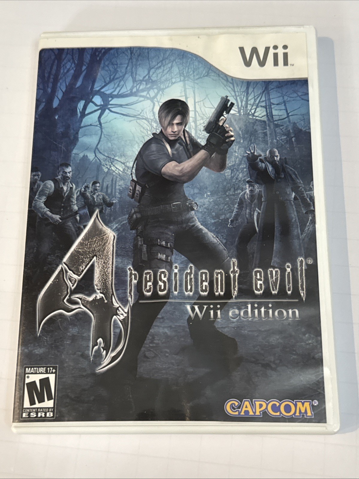 Resident Evil 4 — Wii Edition (Nintendo Wii, 2007) Game, Case & Manual