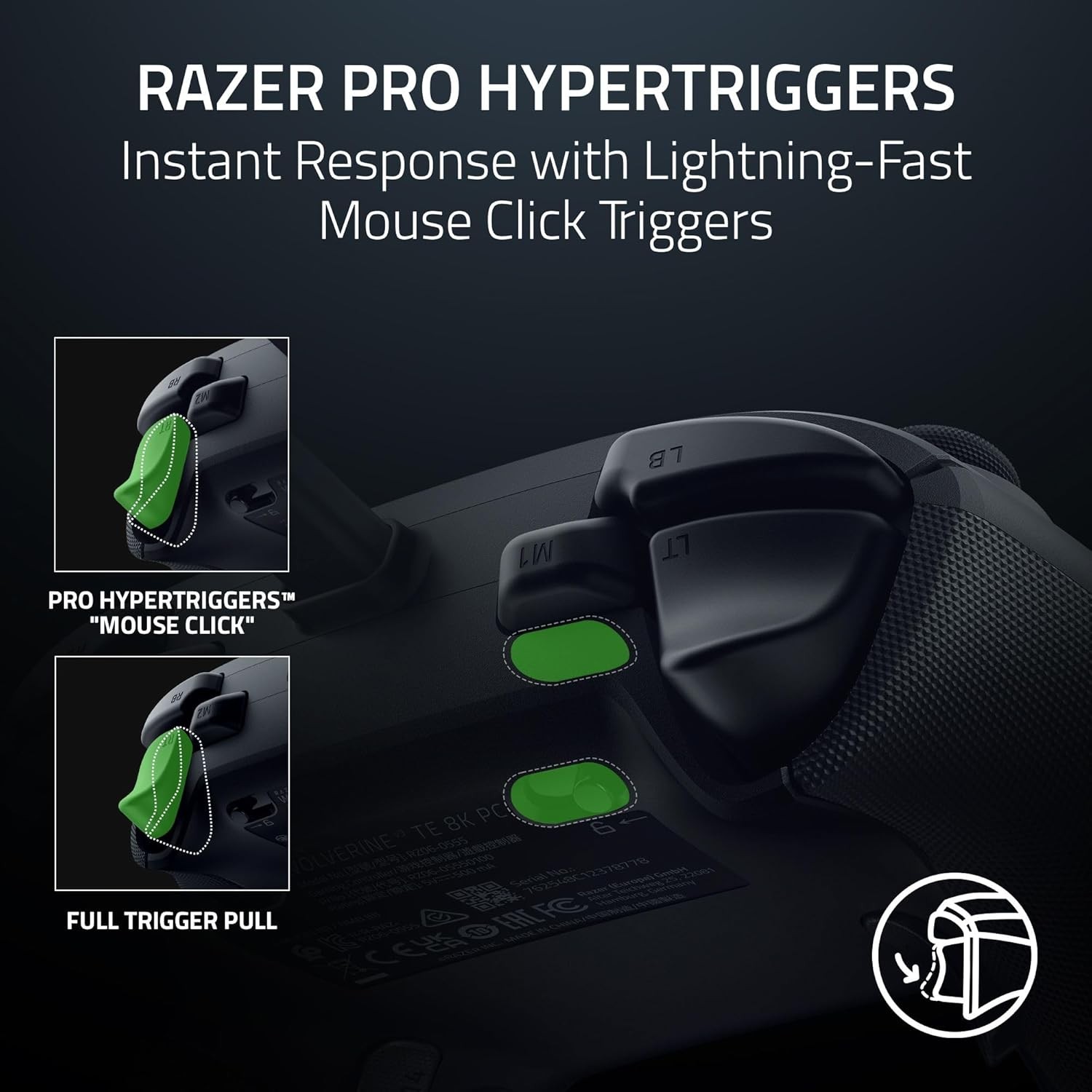 Razer Wolverine V3 Tournament Edition 8K Wired Controller Certified Refurbished