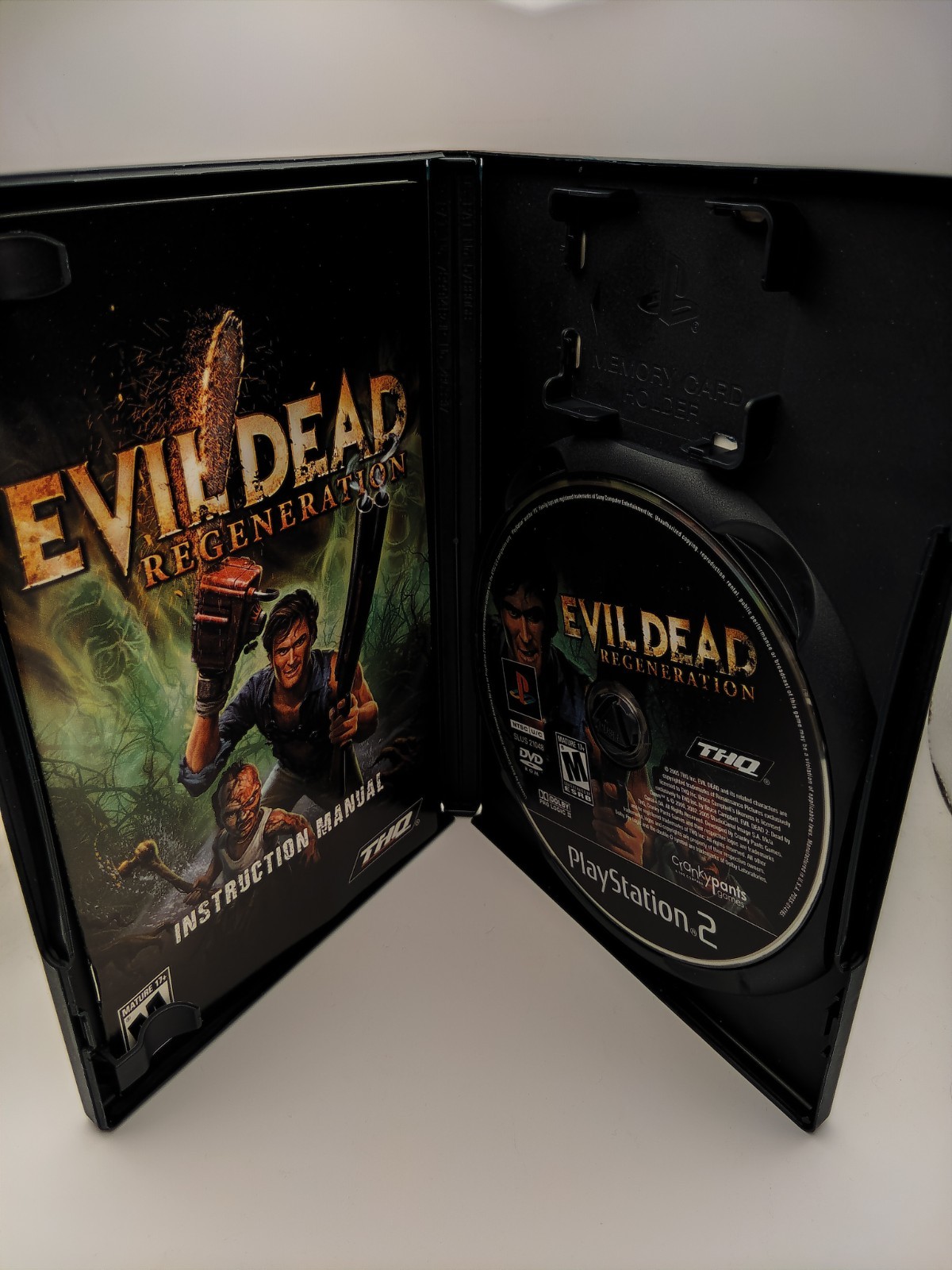 PlayStation 2 Game Evil Dead Regeneration CIB Pre Owned