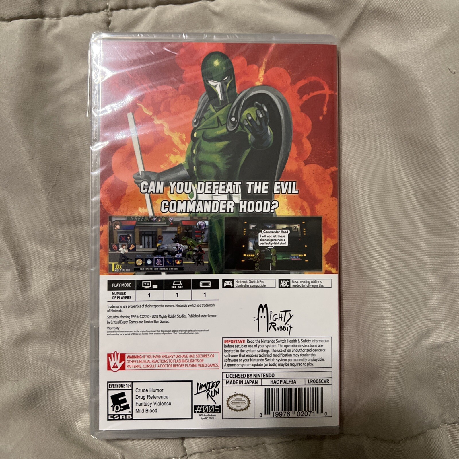 Saturday Morning RPG (Limited Run Games #5) Nintendo Switch