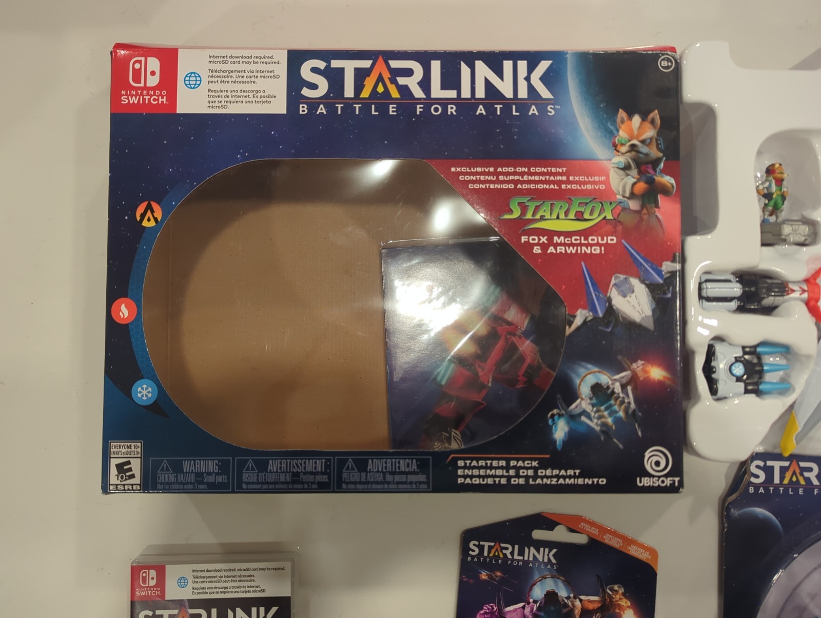 Starlink: Battle for Atlas Starter Pack Nintendo Neptune Star Fox Game Lot