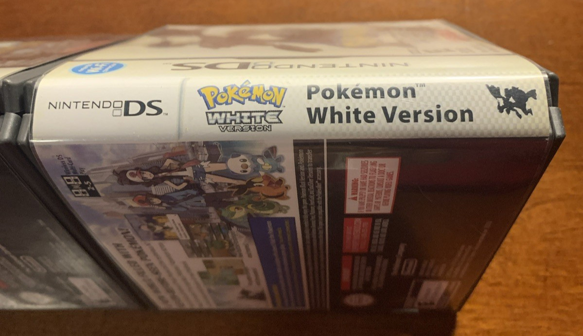 Pokemon White + Black Nintendo DS Replacement **Cases Only NO GAMES – Bundle