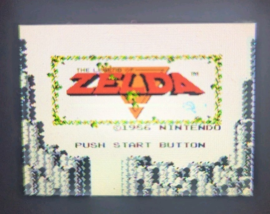 NINTENDO THE LEGEND OF ZELDA IN BOX GOOD NO BOOKLET TESTED.