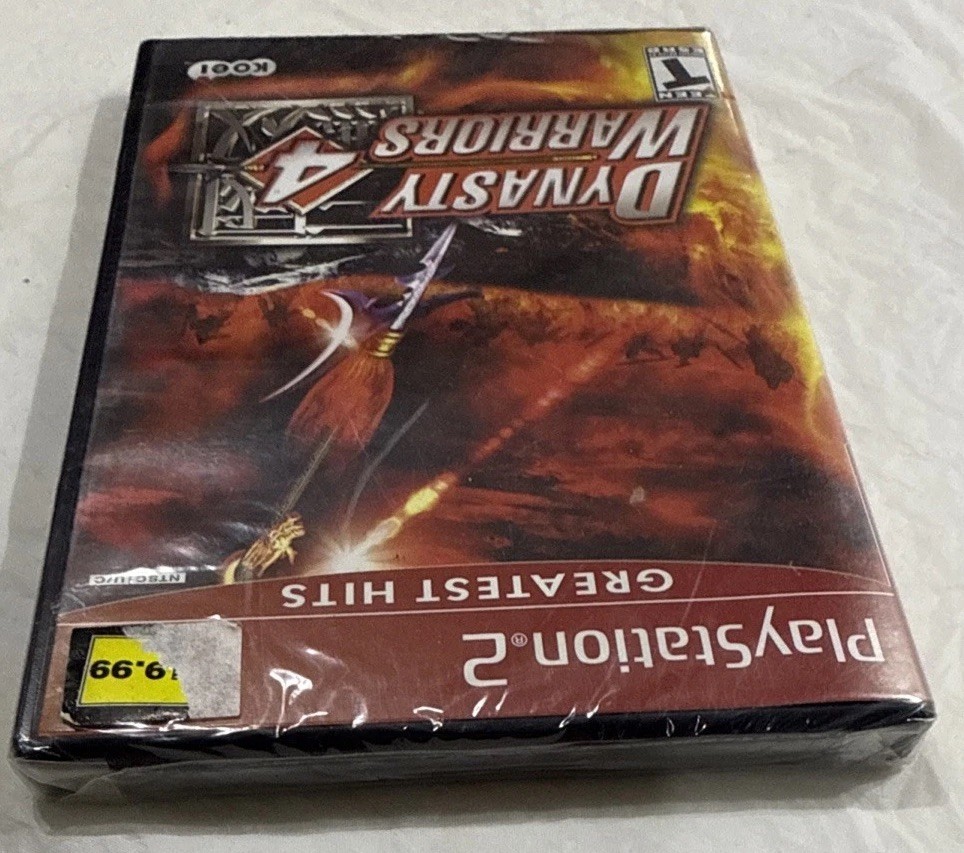 Dynasty Warriors 4 (Playstation 2) Brand New Sealed