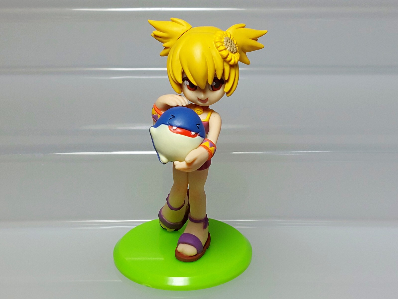 Game Characters Sukatto Golf Pangya Lolo Lola Dolfini Figure MegaHouse R08 3.2in