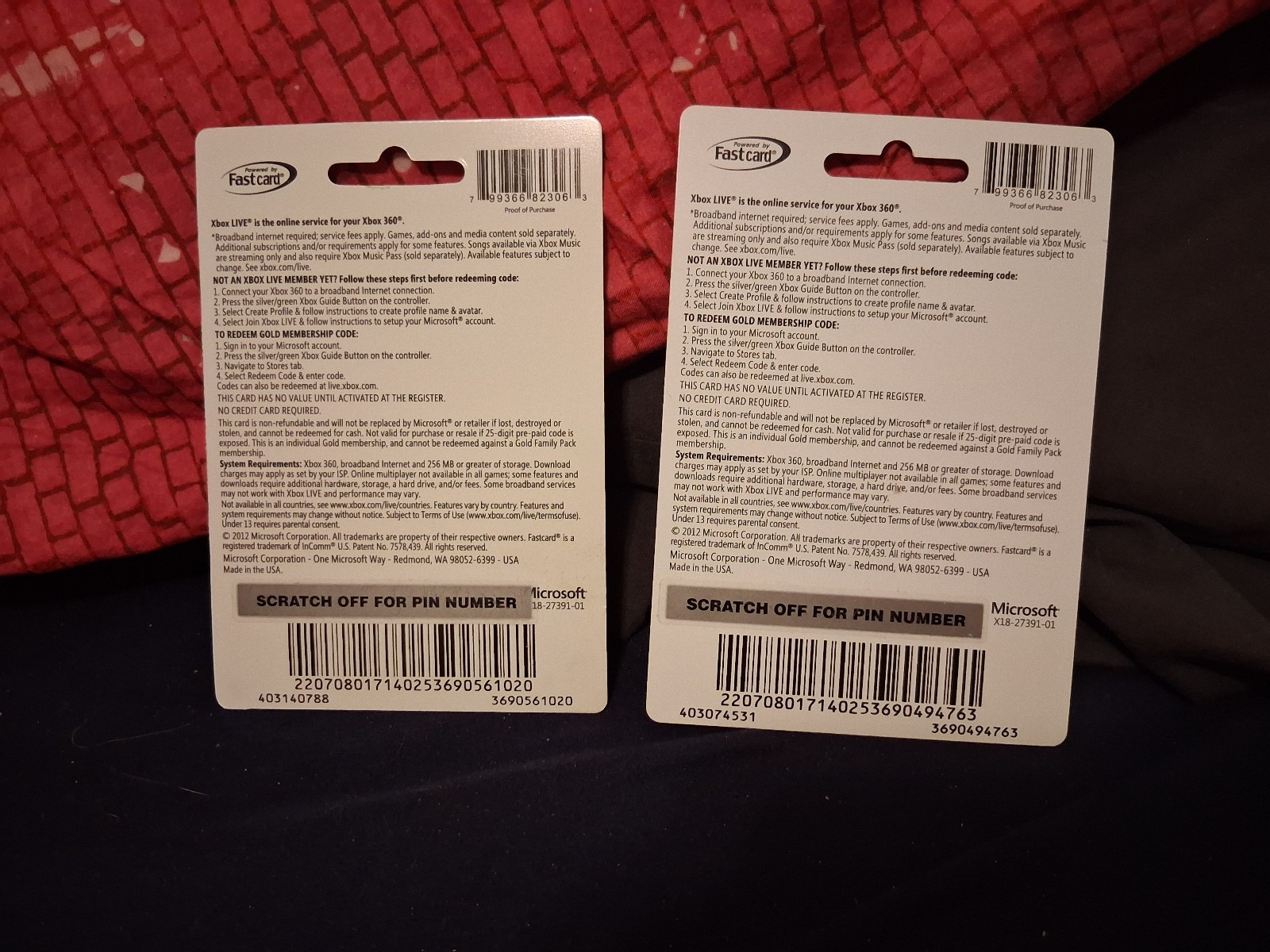 Xbox Live Gold Membership 6 months total with CoD MW3 Gold Pass (unused)