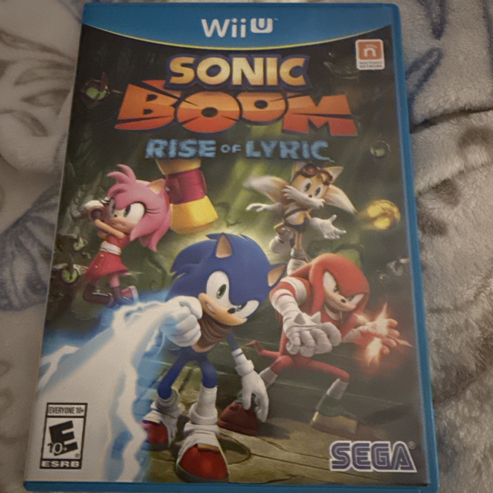 Sonic Boom: Rise of Lyric (Nintendo Wii U, 2014) Complete W/ Manual