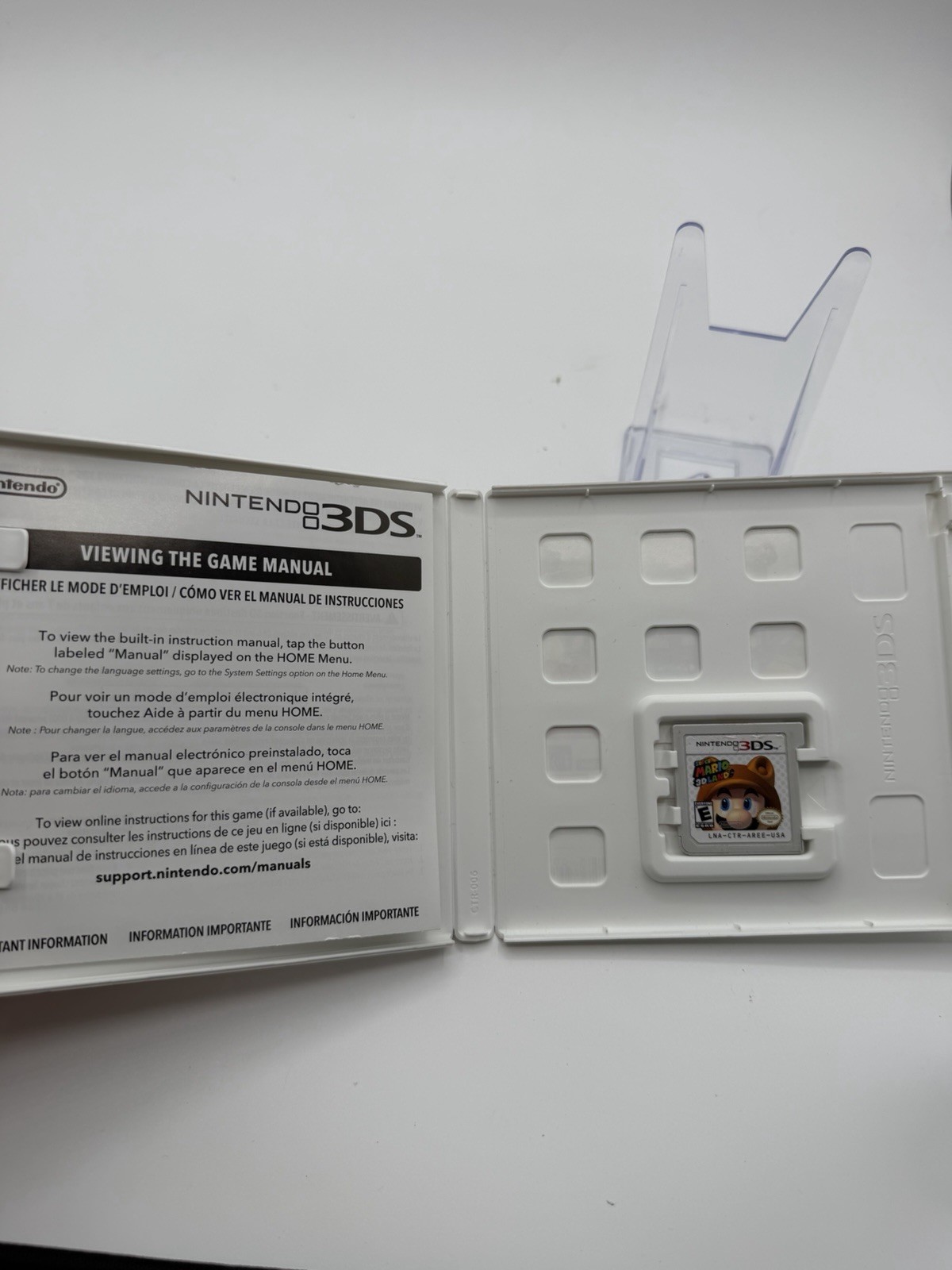 Super Mario 3D Land (3DS, 2011) Tested Working Condition!!!!
